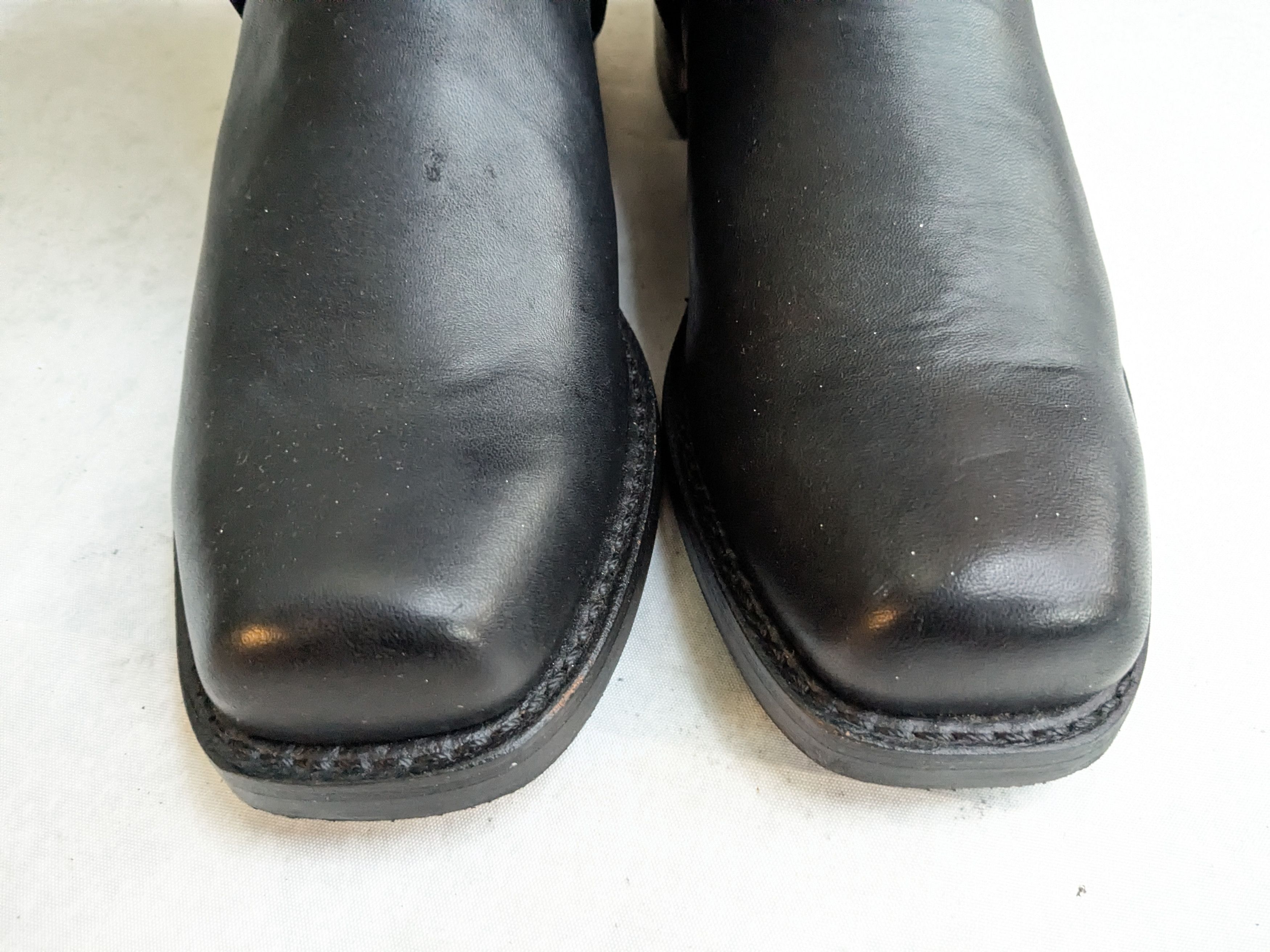 Frye Frye Harness Boots Black Leather 11 M Biker Size US 11 / EU 44 - 4 Thumbnail