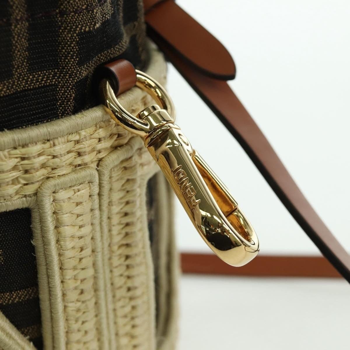 Fendi Fendi Step Out Chain Zucca Mamma Baguette Crossbody Bag Size ONE SIZE - 10 Thumbnail