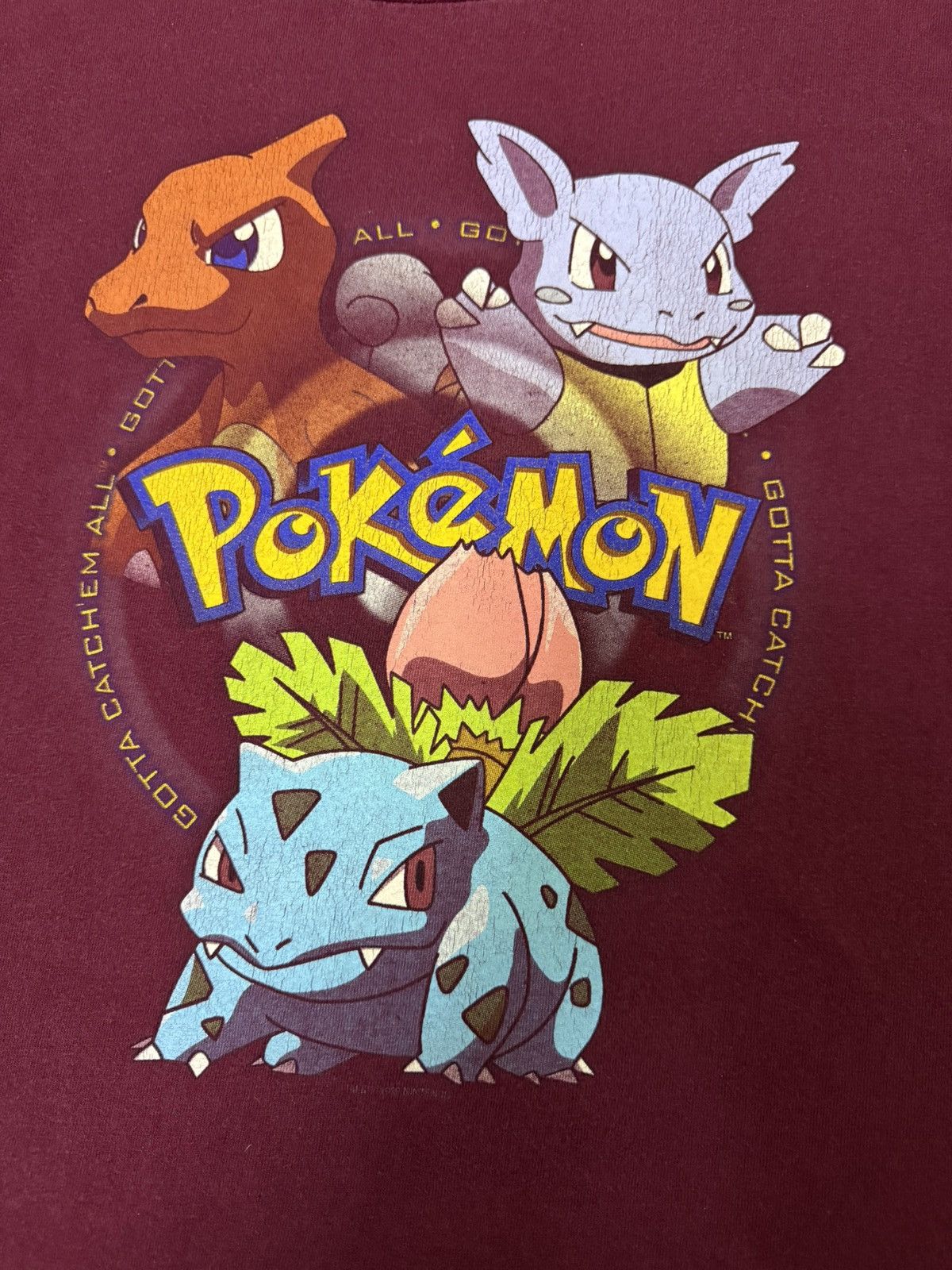 Pokemon Pokemon 1st Gen 1999 Vintage Tshirt Size US M / EU 48-50 / 2 - 1 Thumbnail