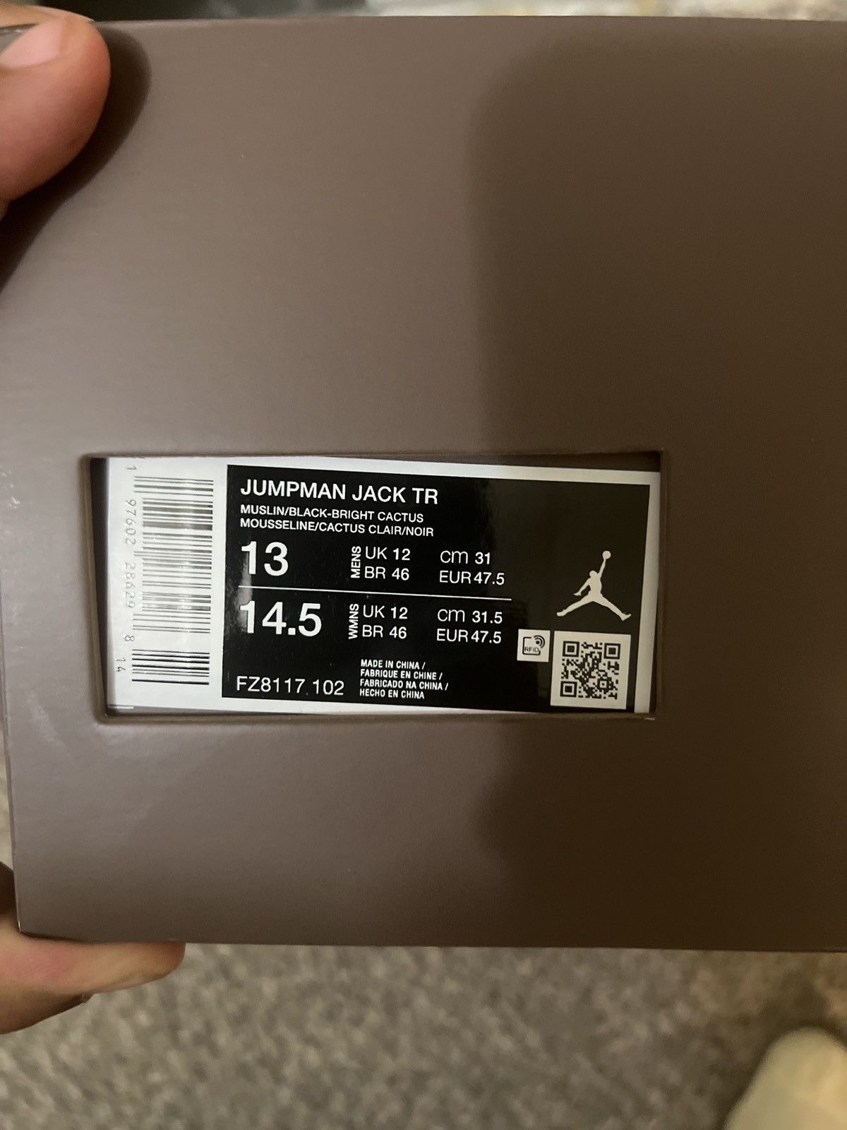 Jordan Brand × Nike × Travis Scott Jordan Jumpman Jack TR Size US 13 / EU 46 - 9 Thumbnail