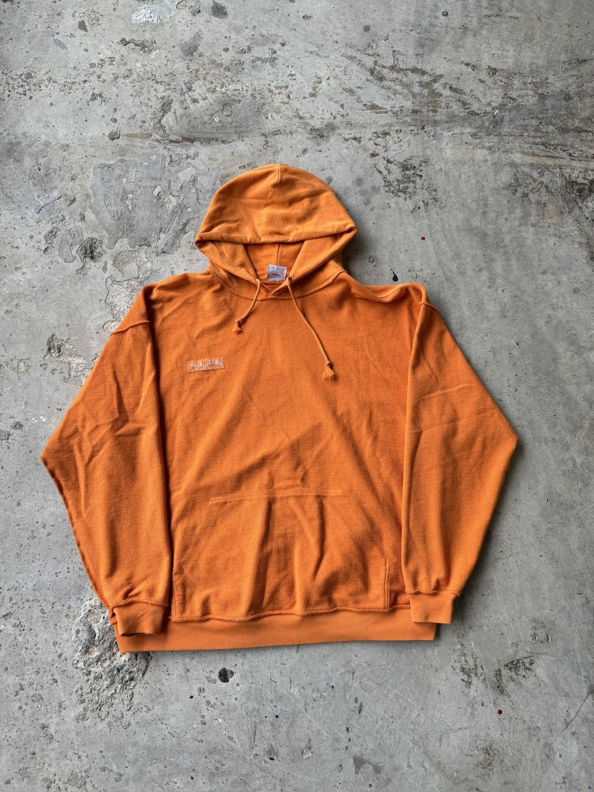 Vetements *RARE* GVASALIA VETEMENTS INSIDE OUR REVERSE HOODIE ORANGE Size US S / EU 44-46 / 1 - 1 Thumbnail