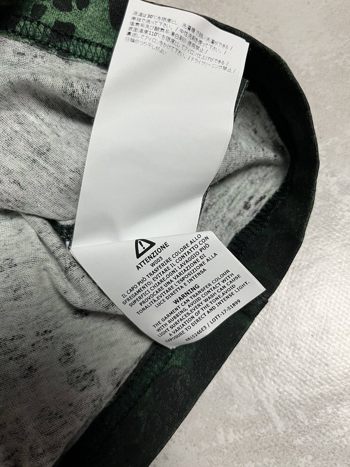 Stone Island Stone island Tee ss18 alligator camo Size US XL / EU 56 / 4 - 9 Thumbnail