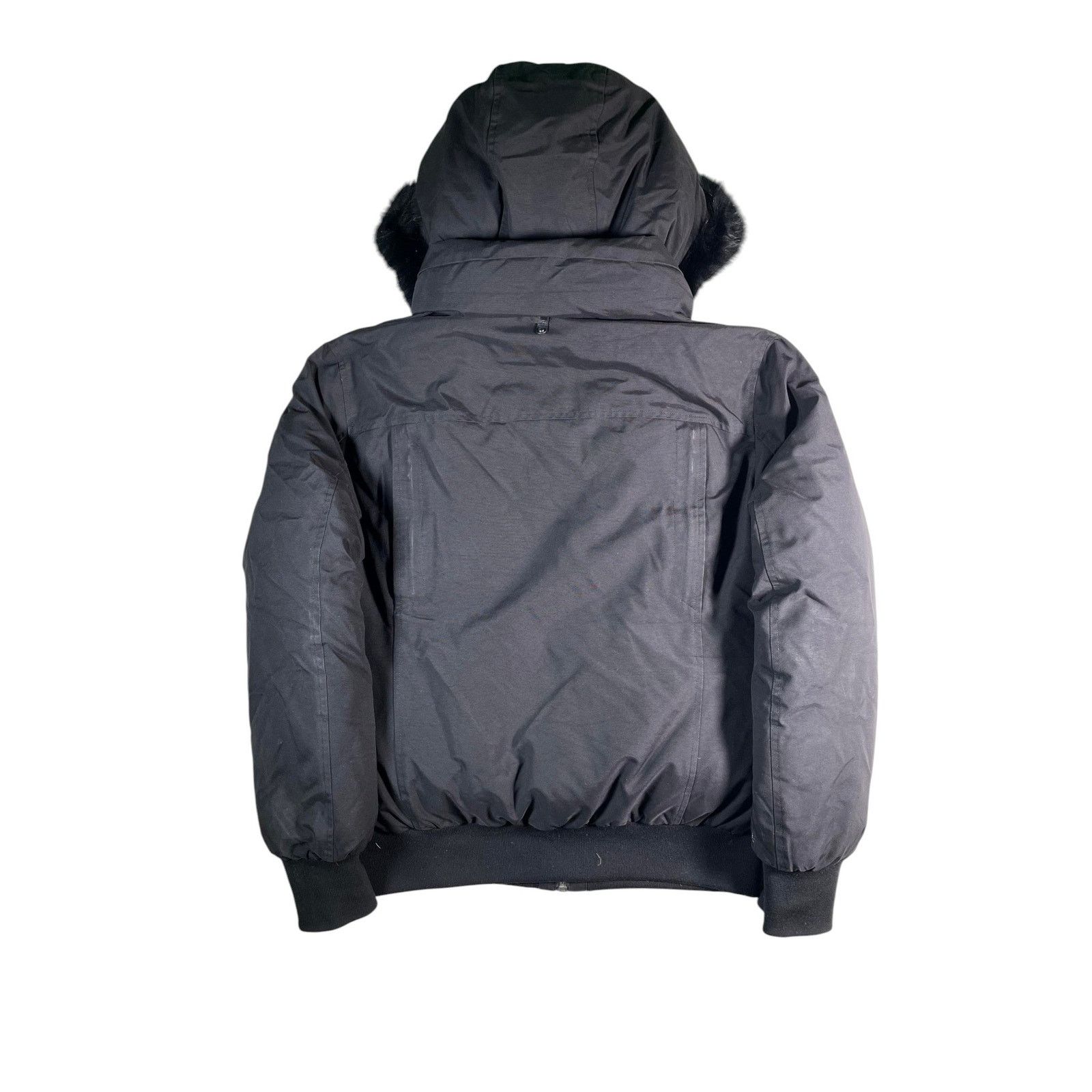 Mackage Mackage Black Fur Black Bomber Jacket Size US M / EU 48-50 / 2 - 2 Thumbnail
