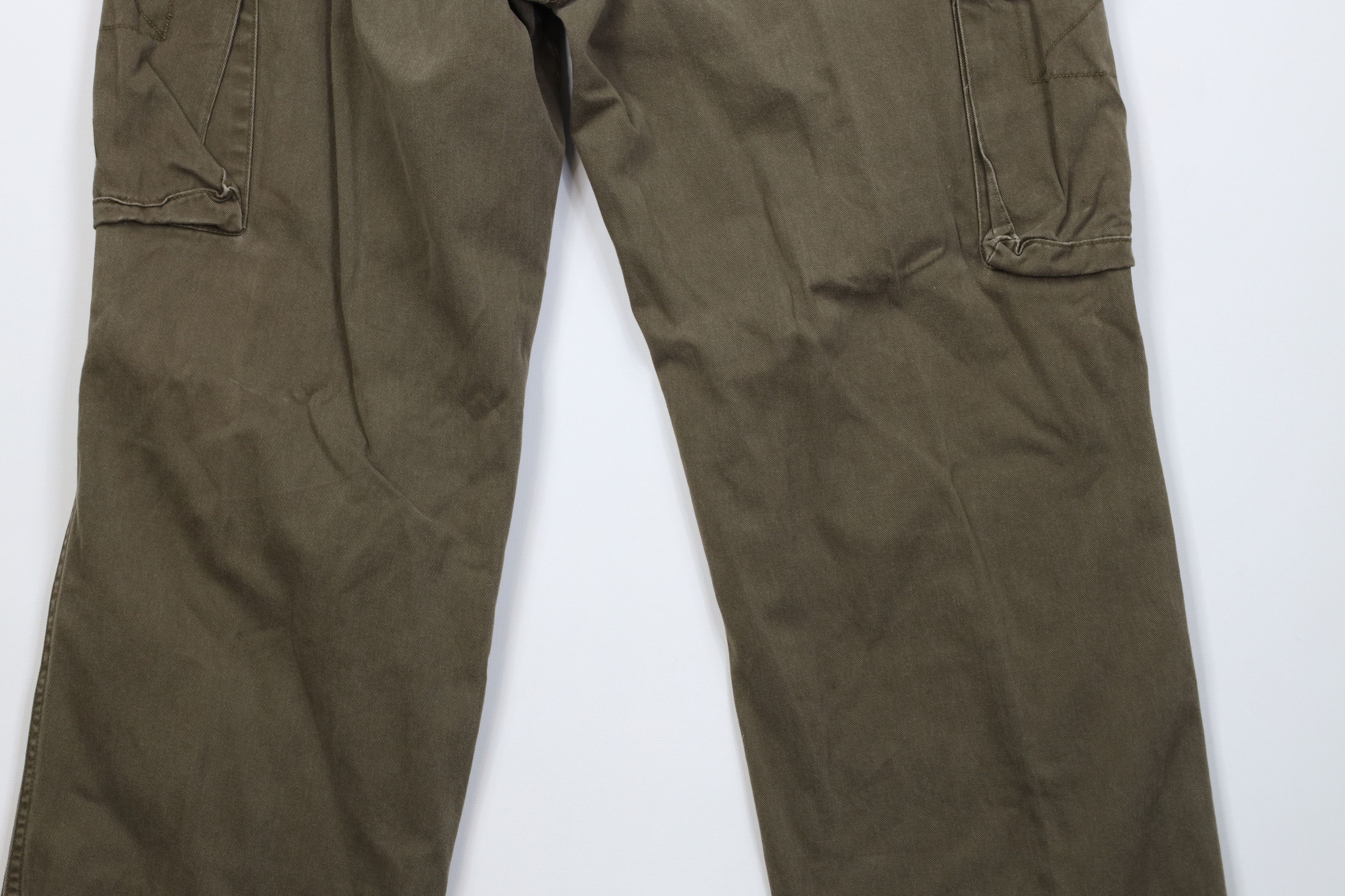 American Eagle Outfitters Vintage 90s Y2K American Eagle Surplus Wide Leg Cargo Pants Size US 34 / EU 50 - 13 Thumbnail