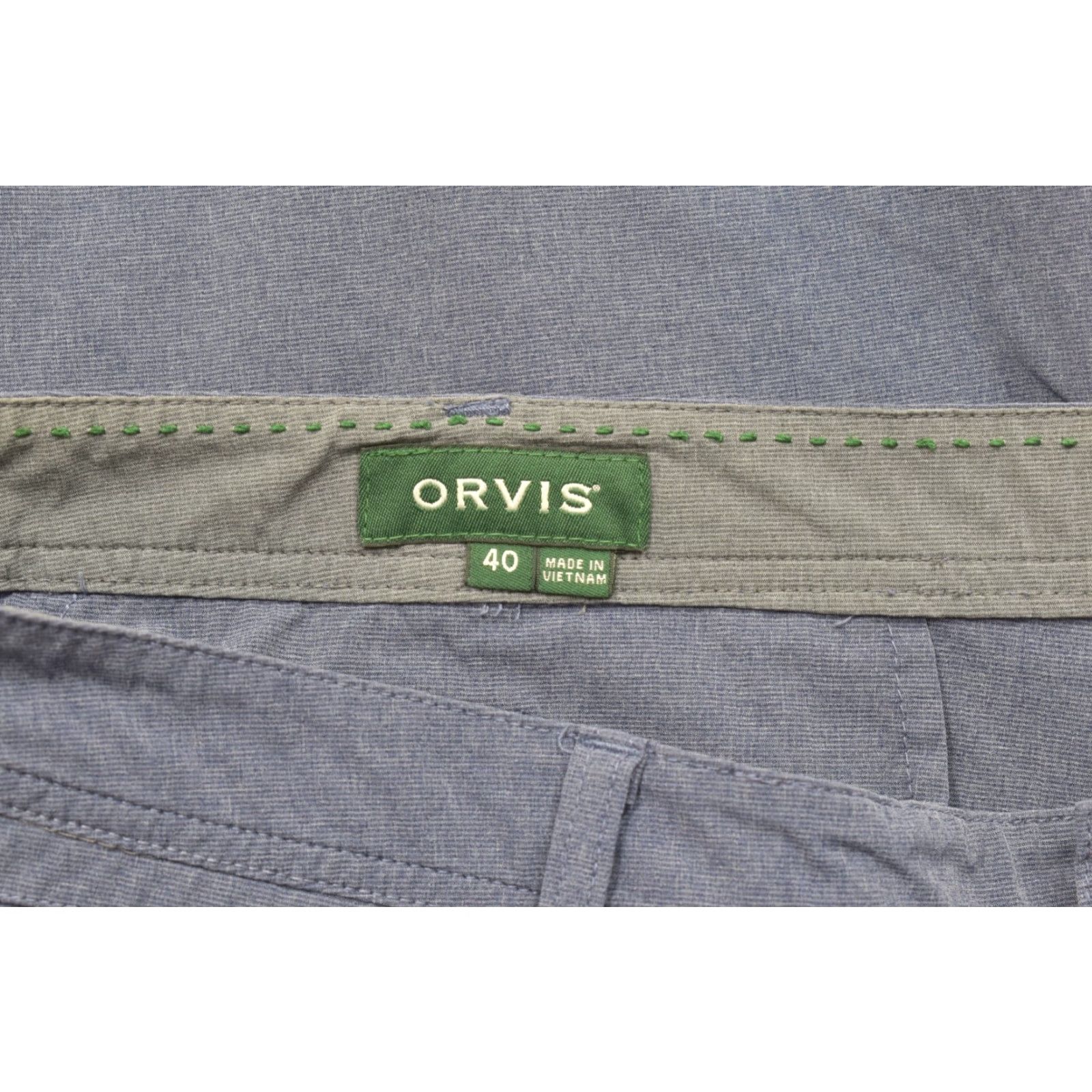 Orvis Orvis Men's 40 Blue Tech Shorts Stretch Performance Hybrid Casual Outdoor Shirt/Shorts? Size US 40 / EU 56 - 6 Thumbnail