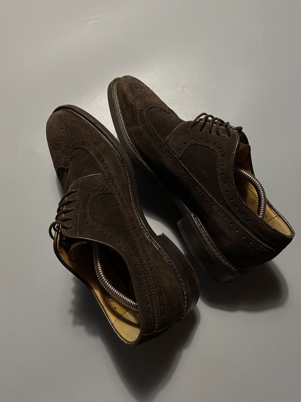Sebago Sebago dark brown suede brogues shoes Size US 9 / EU 42 - 11 Thumbnail