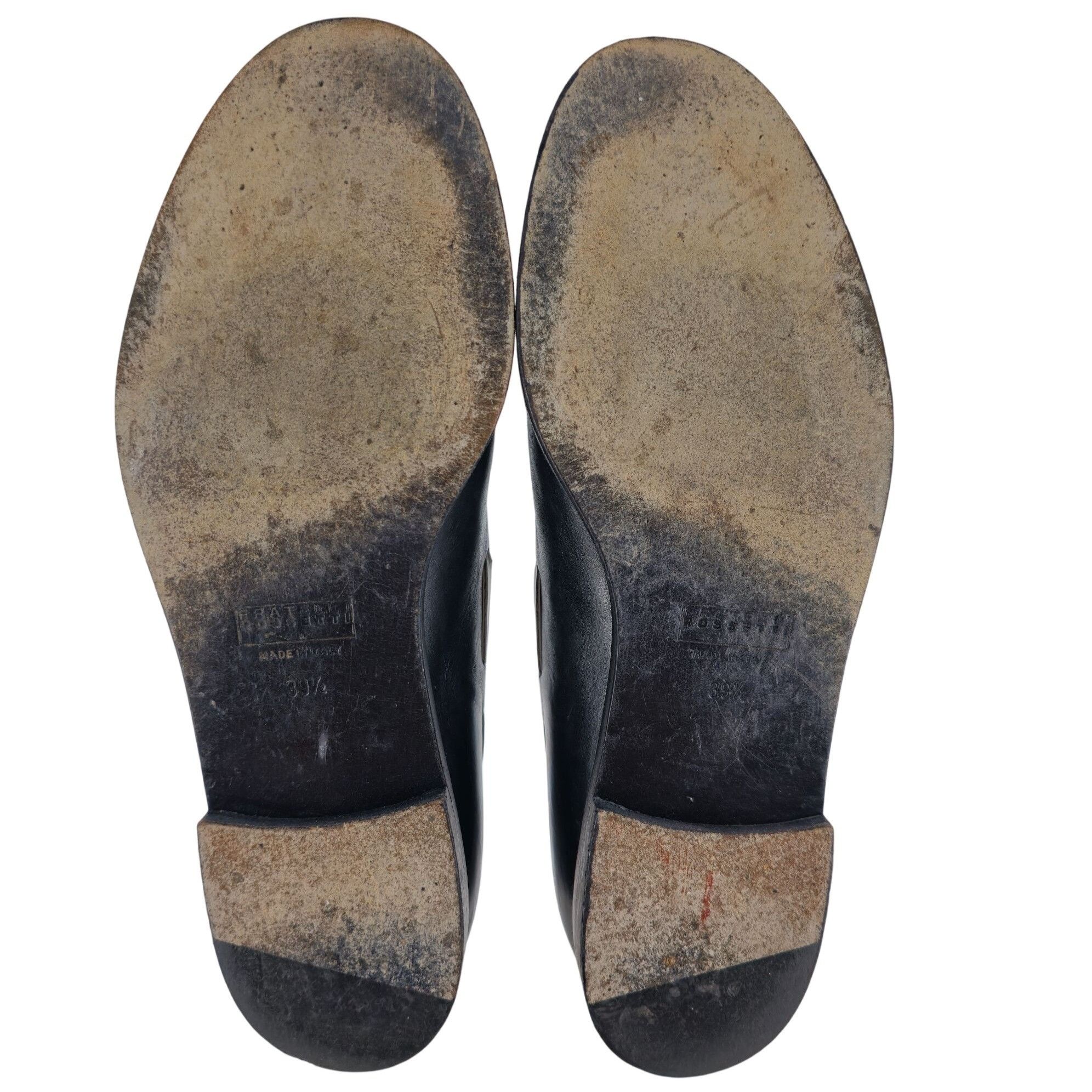 Fratelli Rossetti Fratelli Rossetti Italy Mens 6.5US 39.5EU Black White Brera Size US 6.5 / IT 36.5 - 3 Thumbnail