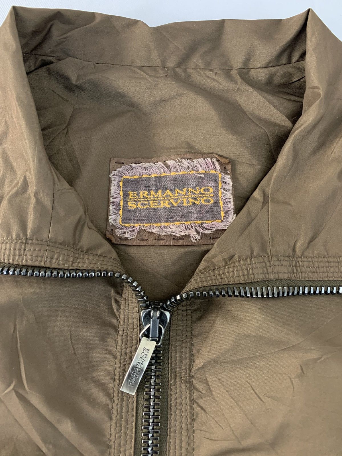 Ermanno Scervino Ermanno Scervino Quilted Brown Jacket Italian Made Size US M / EU 48-50 / 2 - 4 Thumbnail
