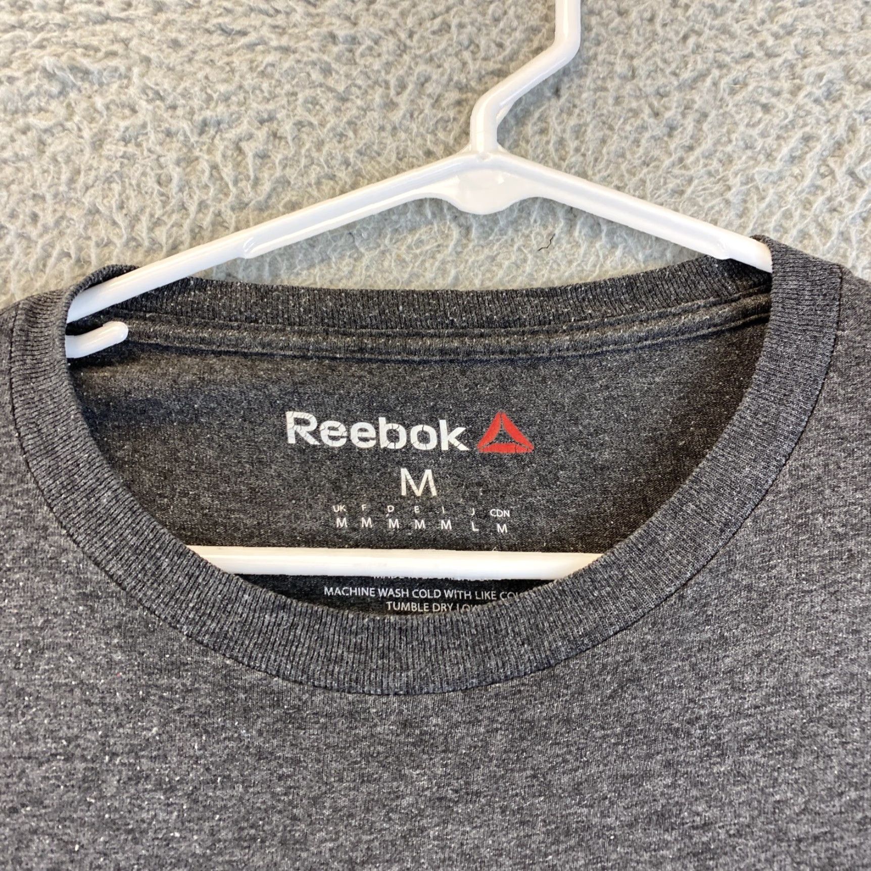 Reebok Reebok Spartan Race T-Shirt Men Size M Gray Logo Sports Race Logo 2017 Size US M / EU 48-50 / 2 - 4 Thumbnail