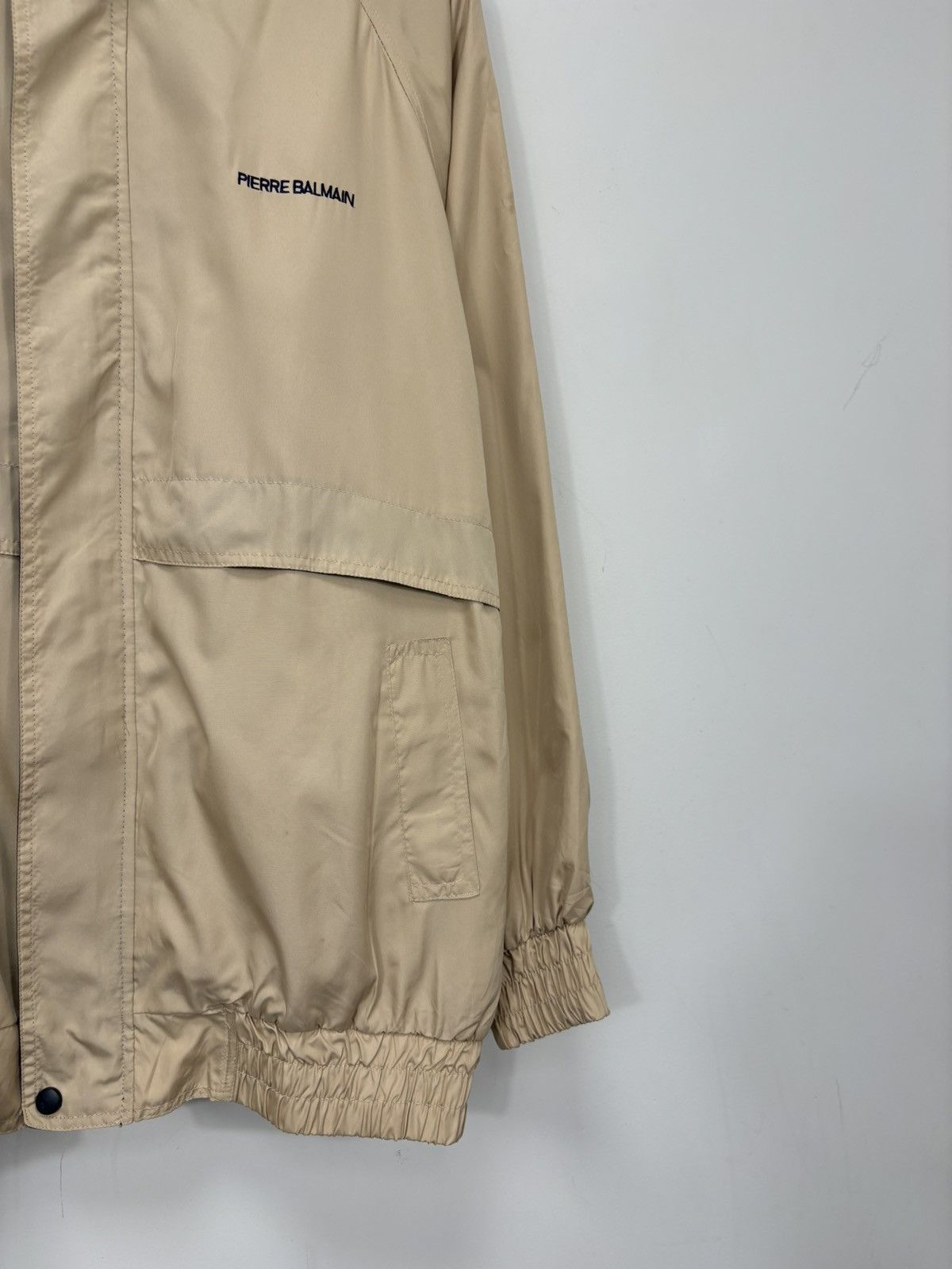 Pierre Balmain Vintage Pierre Balmain Very Rare Logo Luxury Light Jacket Size US XL / EU 56 / 4 - 7 Thumbnail