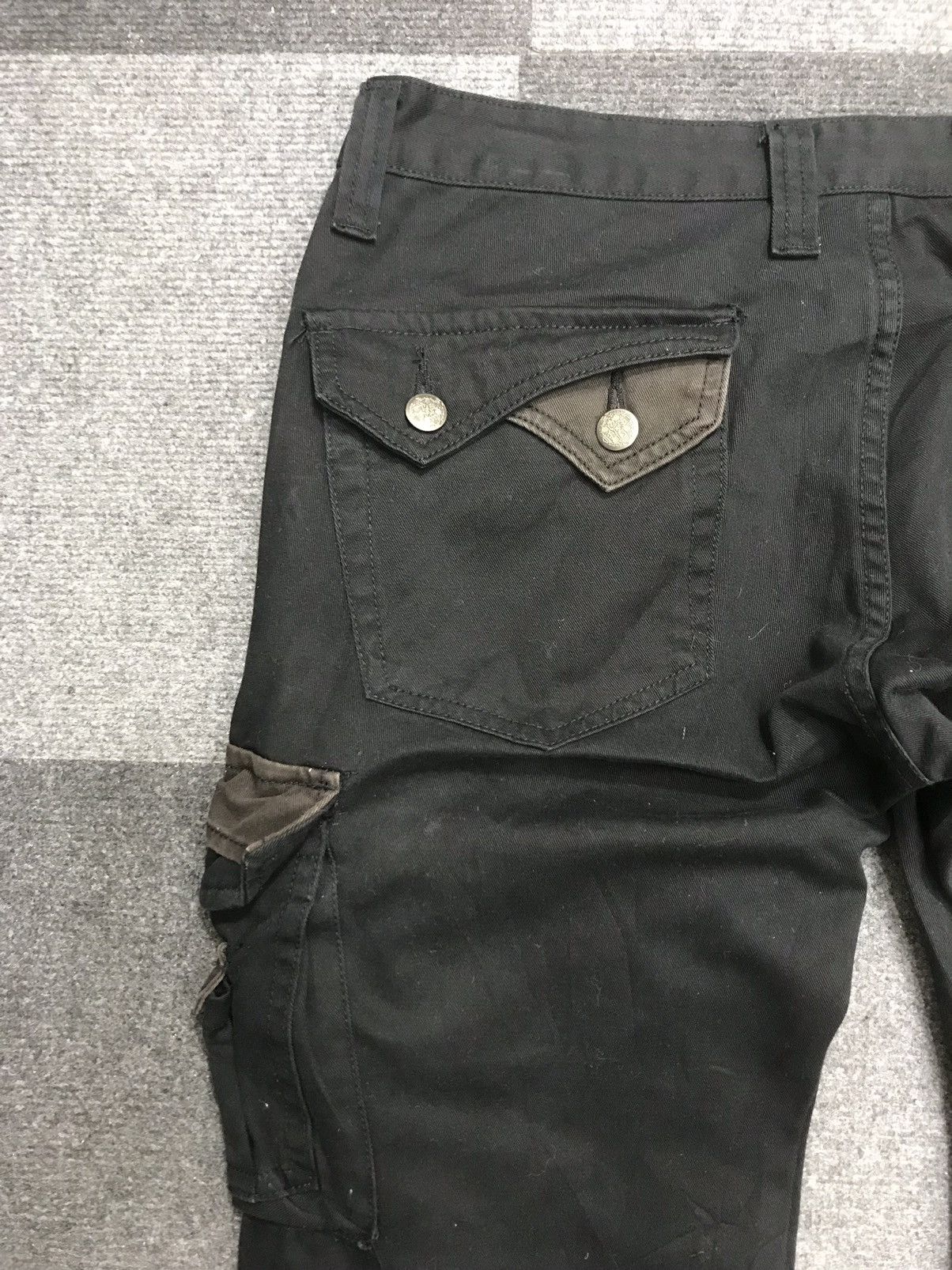 Japanese Brand 💥BELL BOTTOM💥MINIMALST ULTIMAX MULTIPOCKET CARGO PANT F200 Size US 34 / EU 50 - 12 Thumbnail