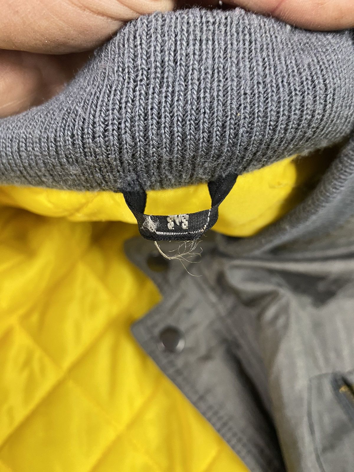 Vintage Vintage Quilted Nylon Bomber Jacket - Rare Yellow Lining Size US M / EU 48-50 / 2 - 10 Thumbnail