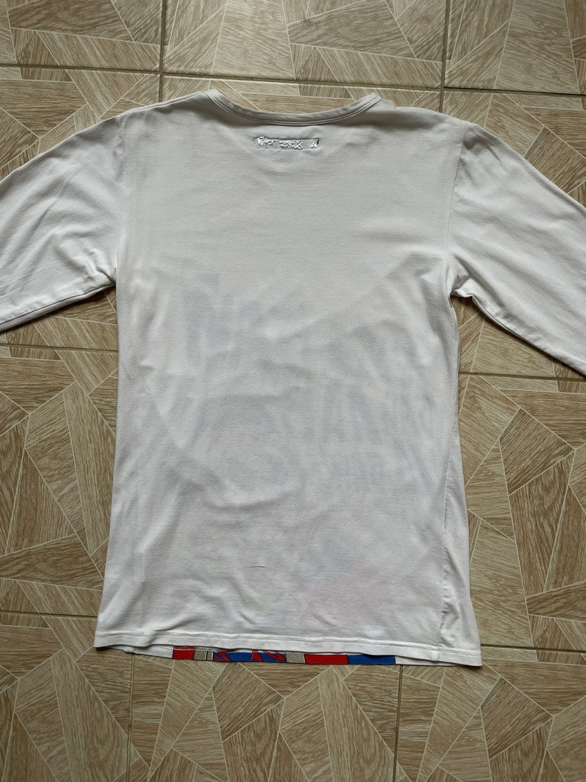 Denis Simachev × Japanese Brand Denis Simachev Avant Garde Designer Long Sleeve Goodbye Love Size US L / EU 52-54 / 3 - 5 Thumbnail
