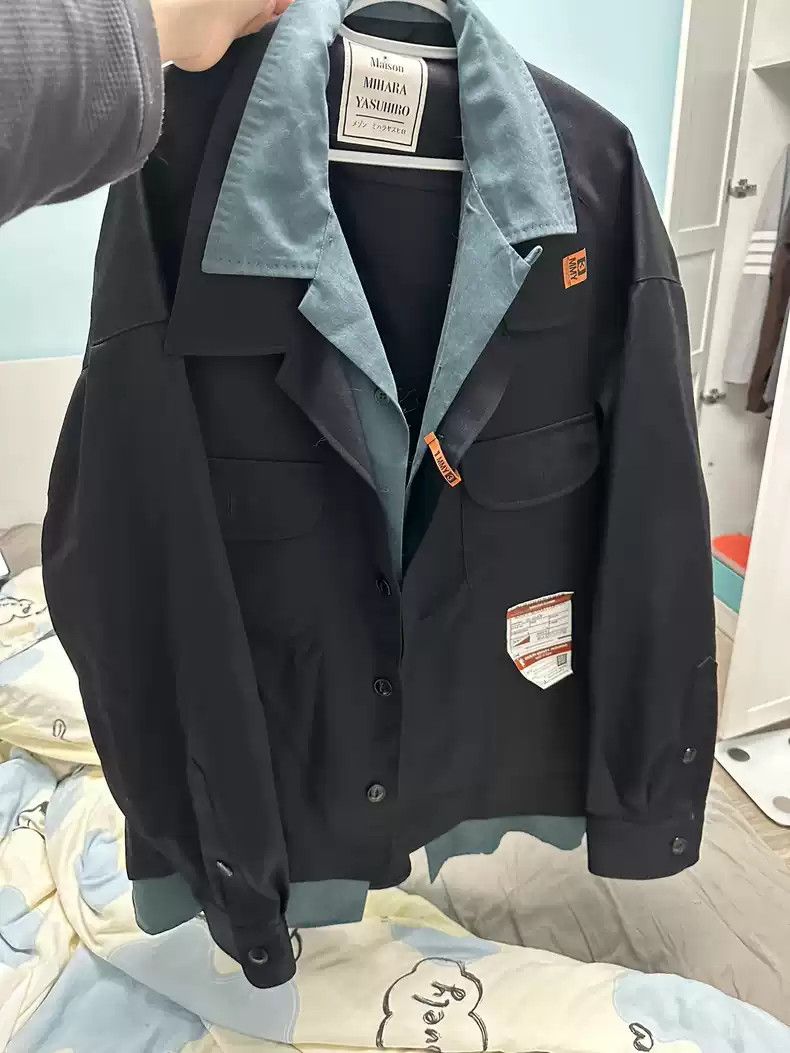 Maison MIHARA YASUHIRO Mihara Yasuhiro splicing suit jacket suit jacket Size US M / EU 48-50 / 2 - 1 Thumbnail