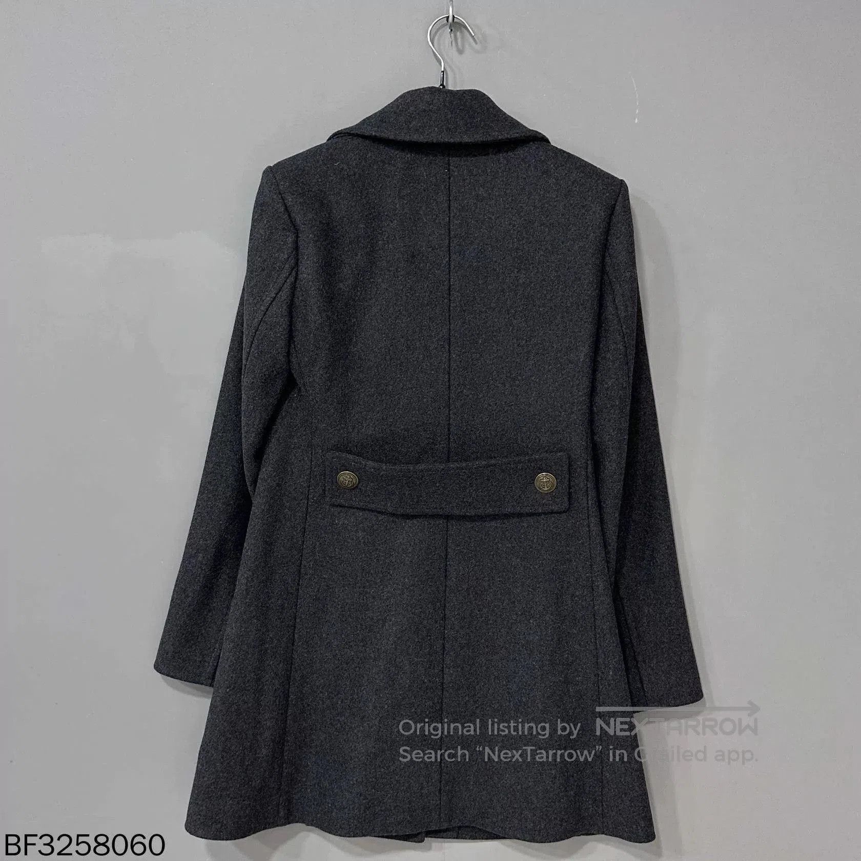 Saint Laurent Paris Saint Laurent Runway Navy Anchor Gold Button Coat. Size XS / US 0-2 / IT 36-38 - 3 Thumbnail