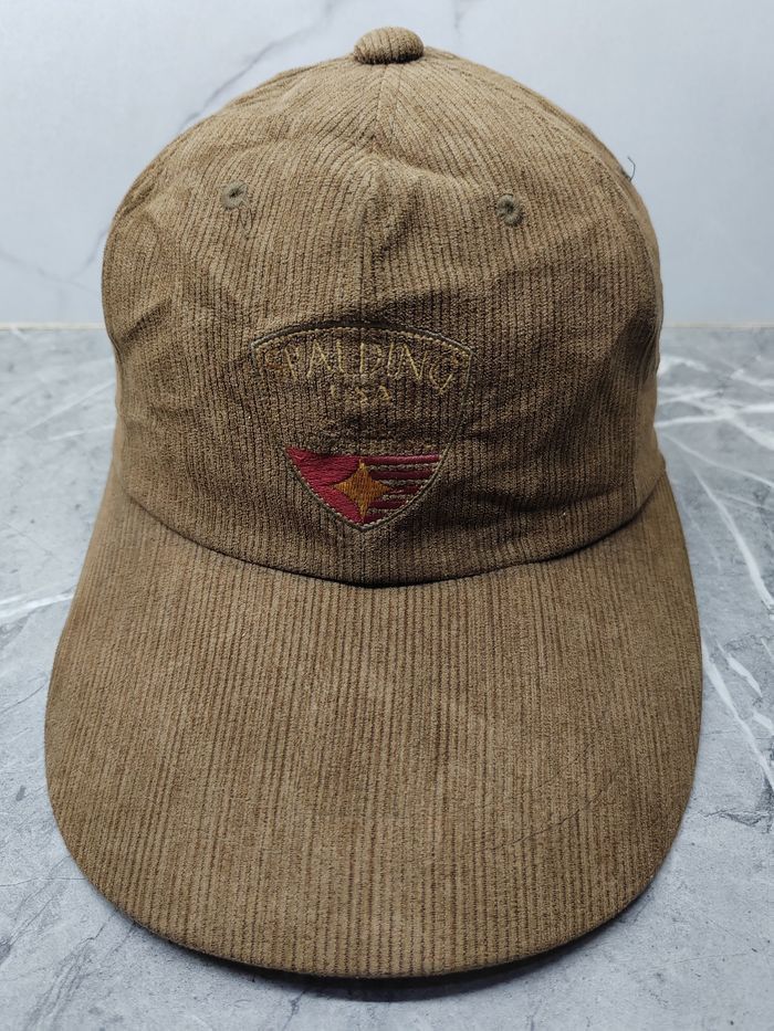 Spalding Vintage Spalding Corduroy Cap Hat Size ONE SIZE - 2 Thumbnail
