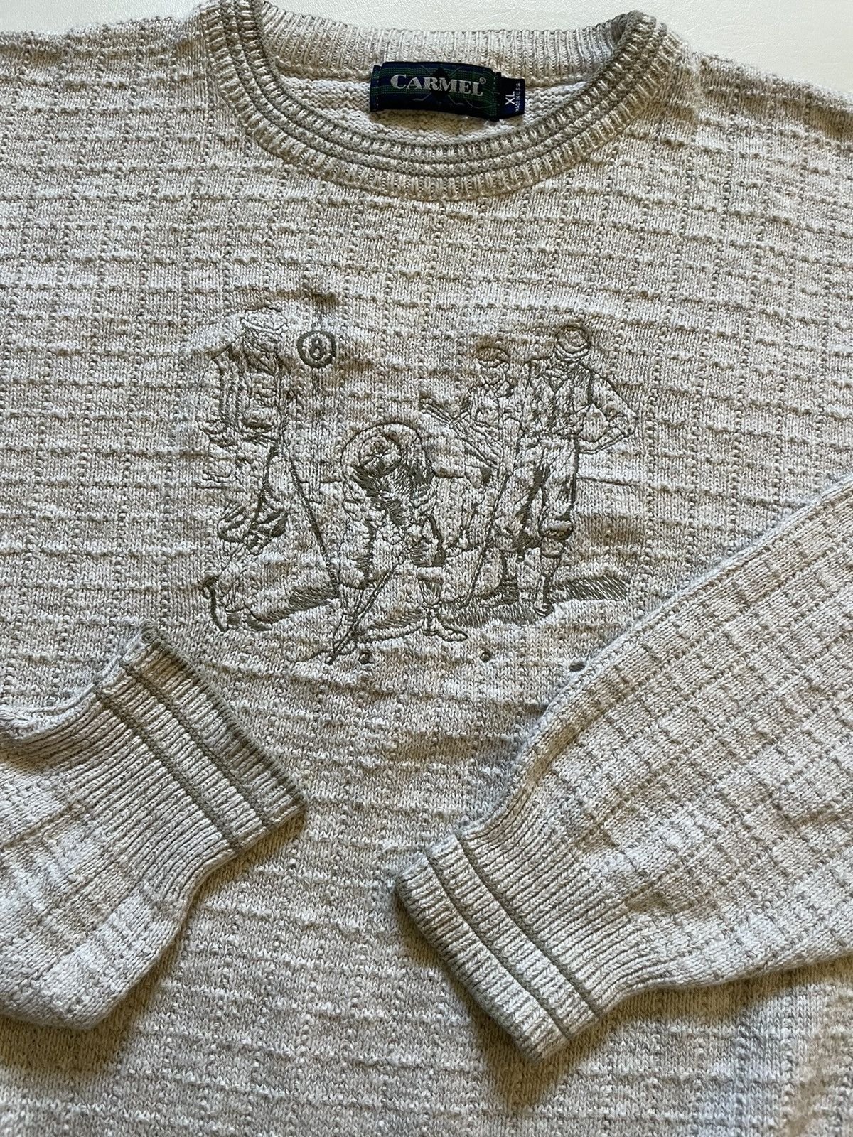 Vintage Vintage golf sweater Size US XL / EU 56 / 4 - 1 Thumbnail