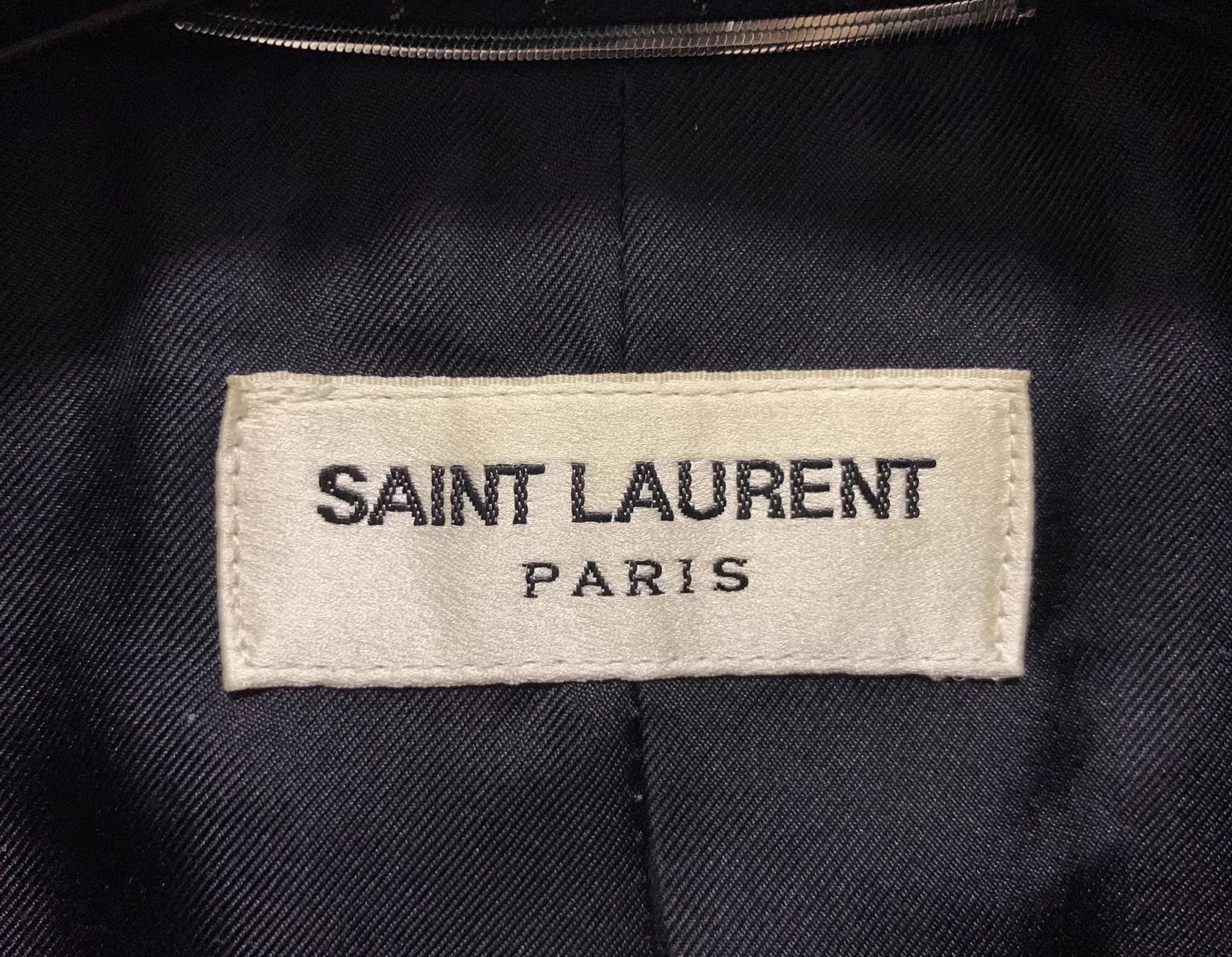 Saint Laurent Paris Saint Laurent SLP 13FW Runway Q12 Size 48R - 3 Thumbnail