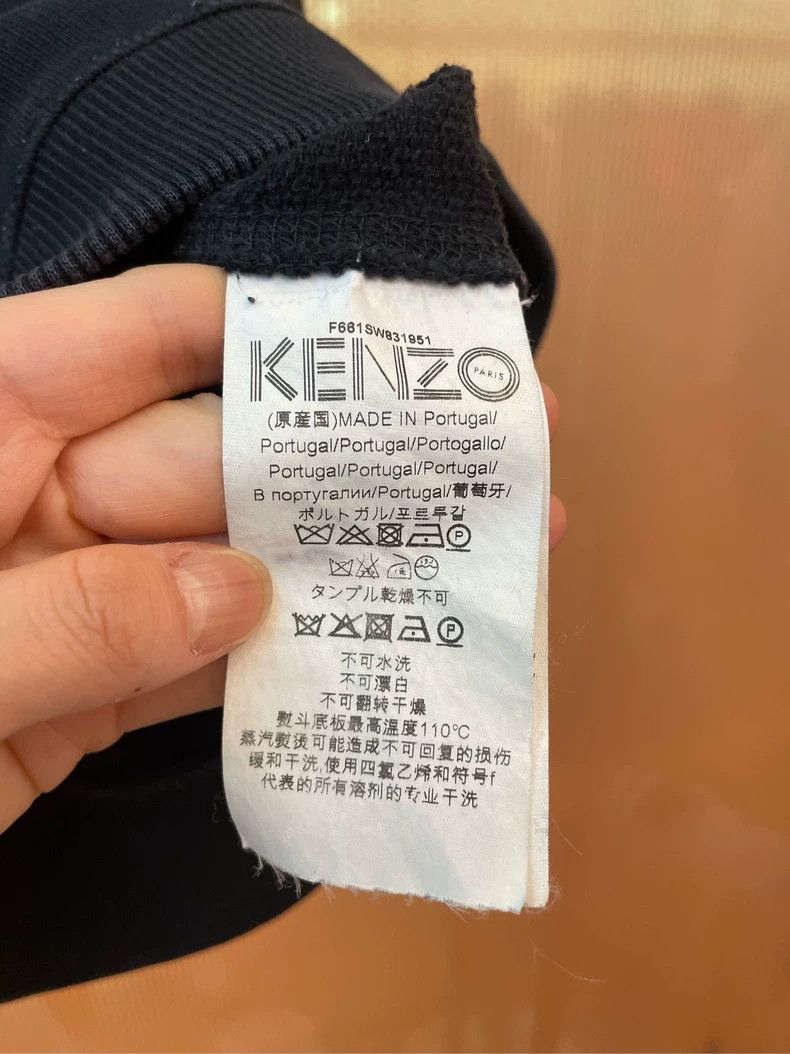 Kenzo KENZO Black Pairs hoodie Size M / US 6-8 / IT 42-44 - 4 Thumbnail