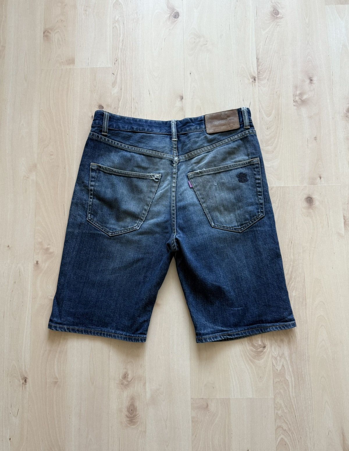 Mishka Mishka NY Bermuda vintage denim skate jeans shorts Size US 32 / EU 48 - 2 Thumbnail