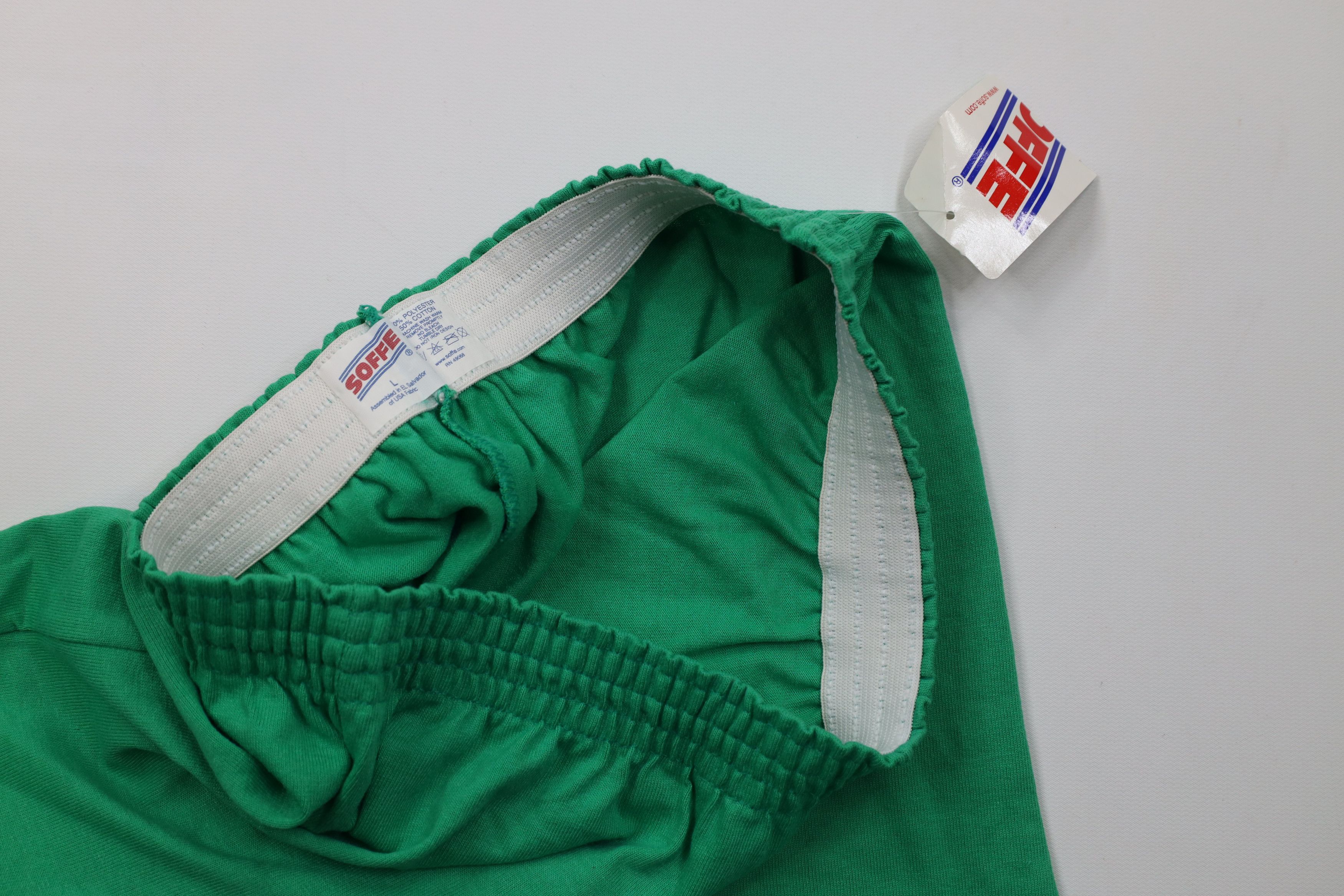 Vintage Deadstock Vintage 90s Streetwear Hot Shorts Deep Mint Green Size 26" / US 2 / IT 38 - 5 Thumbnail
