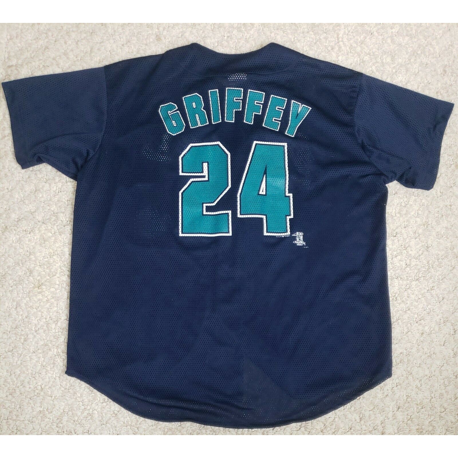 MLB Ken Griffey Jr Jersey Mens XL Seattle Mariners MLB Baseball Size US XL / EU 56 / 4 - 6 Thumbnail