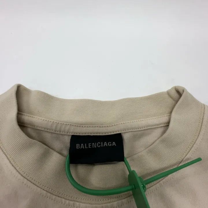 Balenciaga Balenciaga Logo Print Short Sleeve T-Shirt 0079-2507 Size US M / EU 48-50 / 2 - 5 Thumbnail