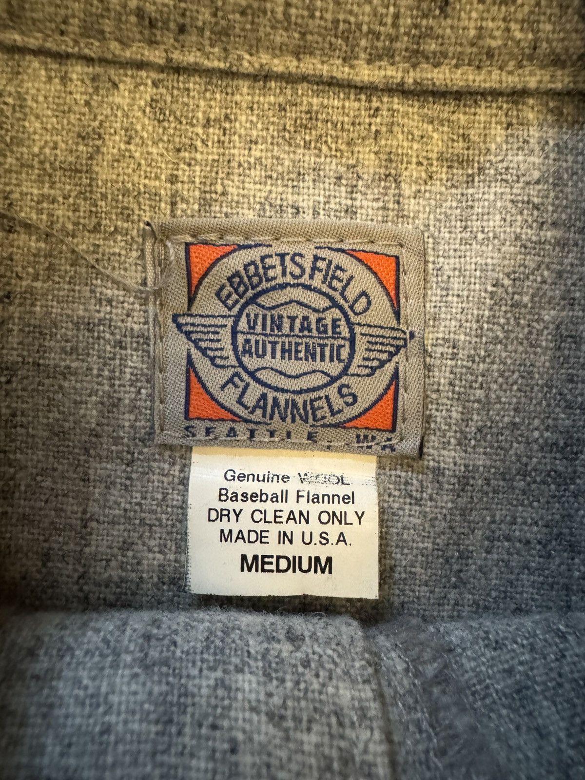 Valelives grey web flannel