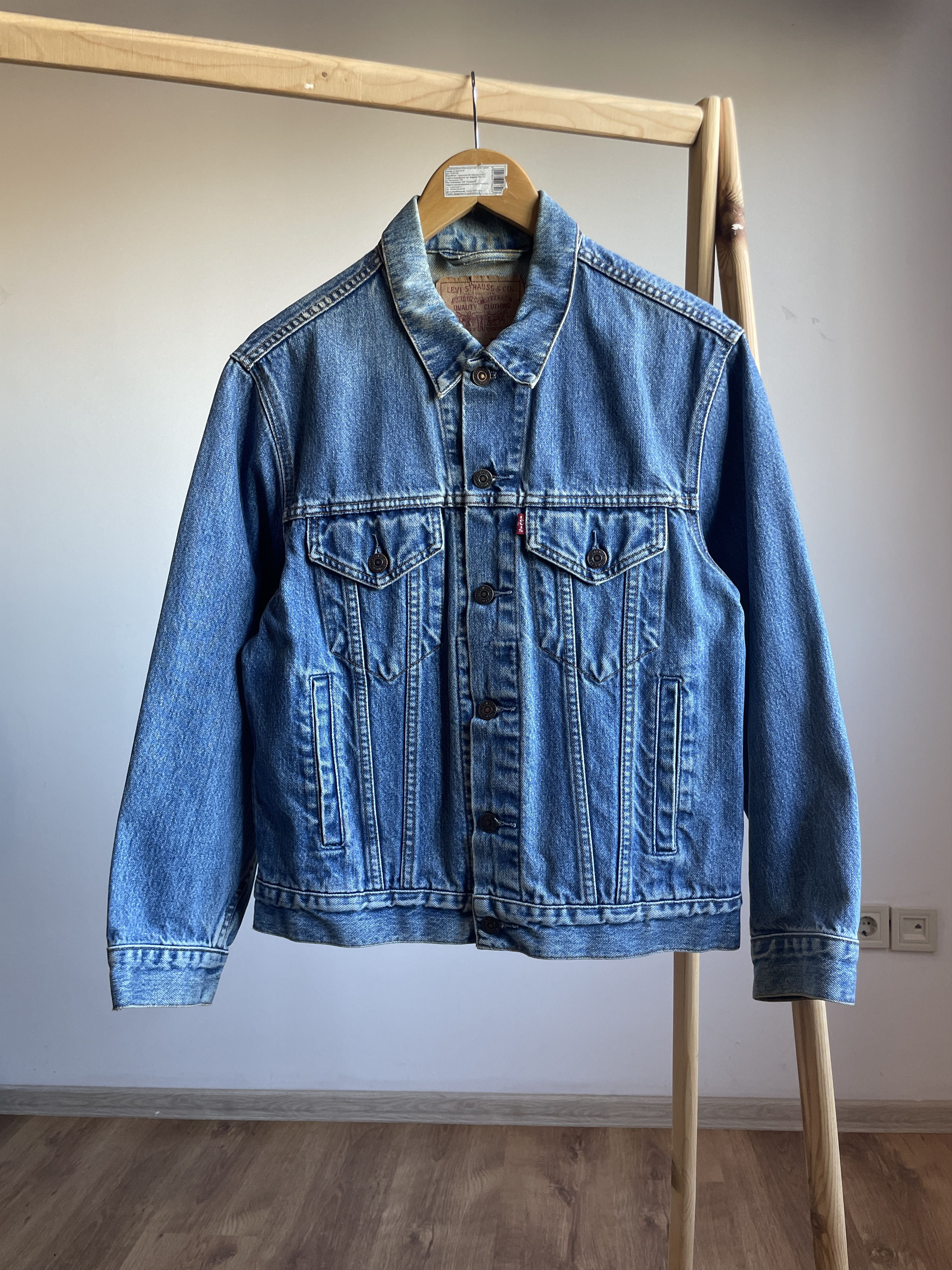 Levi's Levi's Vintage 90's Denim Jacket Size S Size US S / EU 44-46 / 1 - 1 Thumbnail