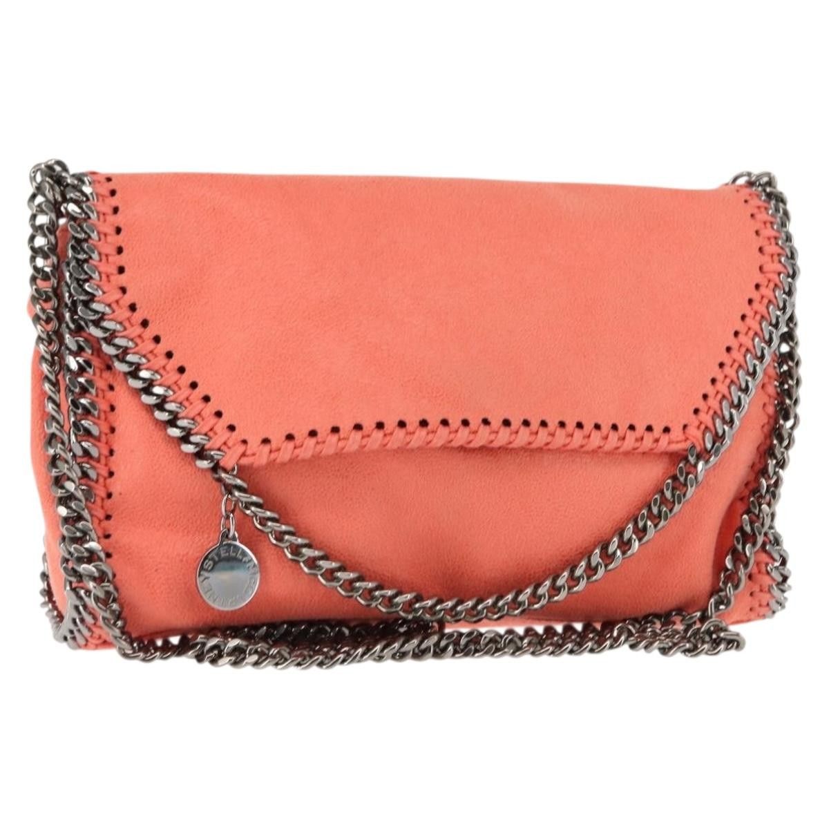 Stella McCartney Stella McCartney Falabella Fold Over Crossbody Bag Suede Size ONE SIZE - 1 Thumbnail