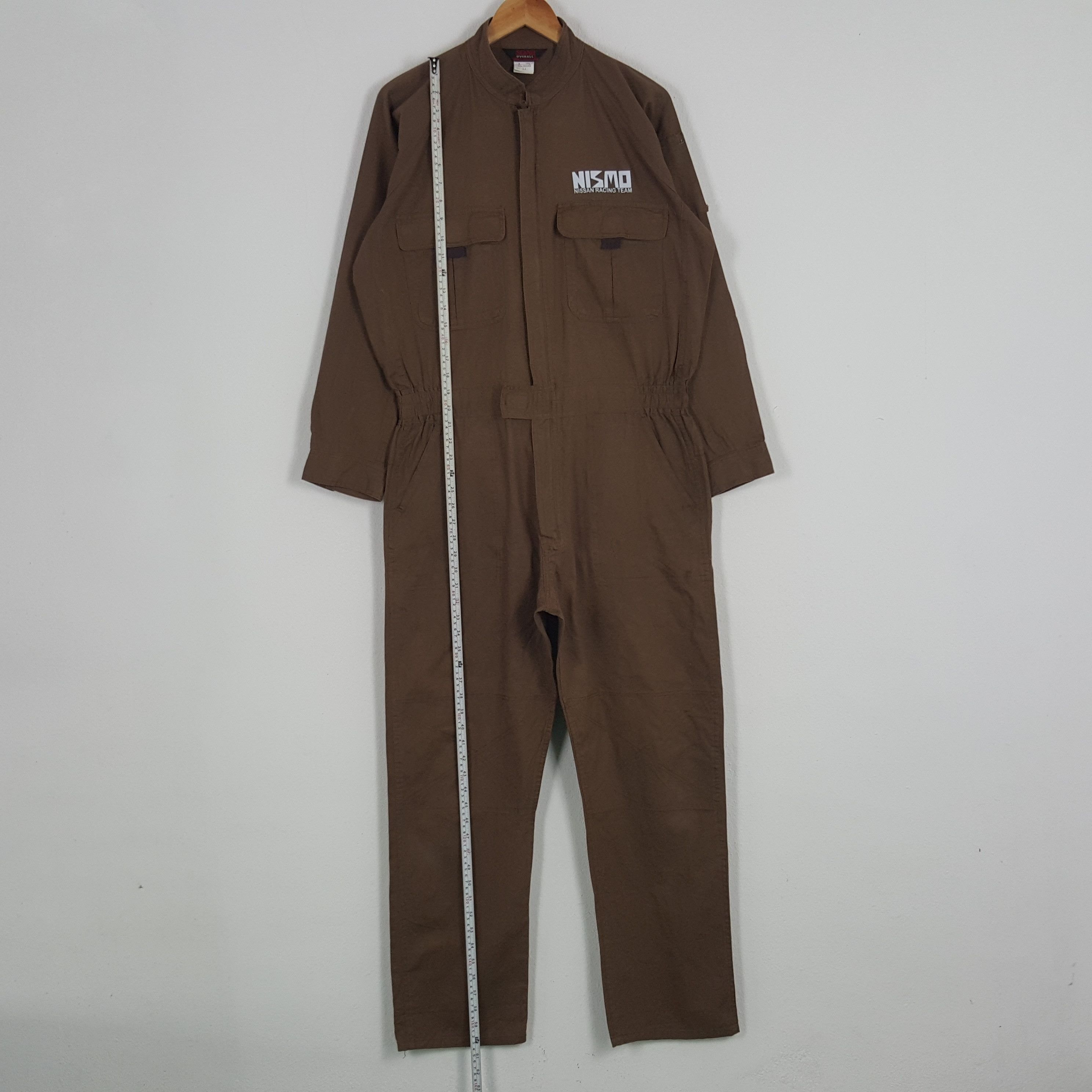 Japanese Brand × Vintage Vintage Nismo Nissan Japanese Racing Custom Coverall Jacket Size US L / EU 52-54 / 3 - 7 Thumbnail