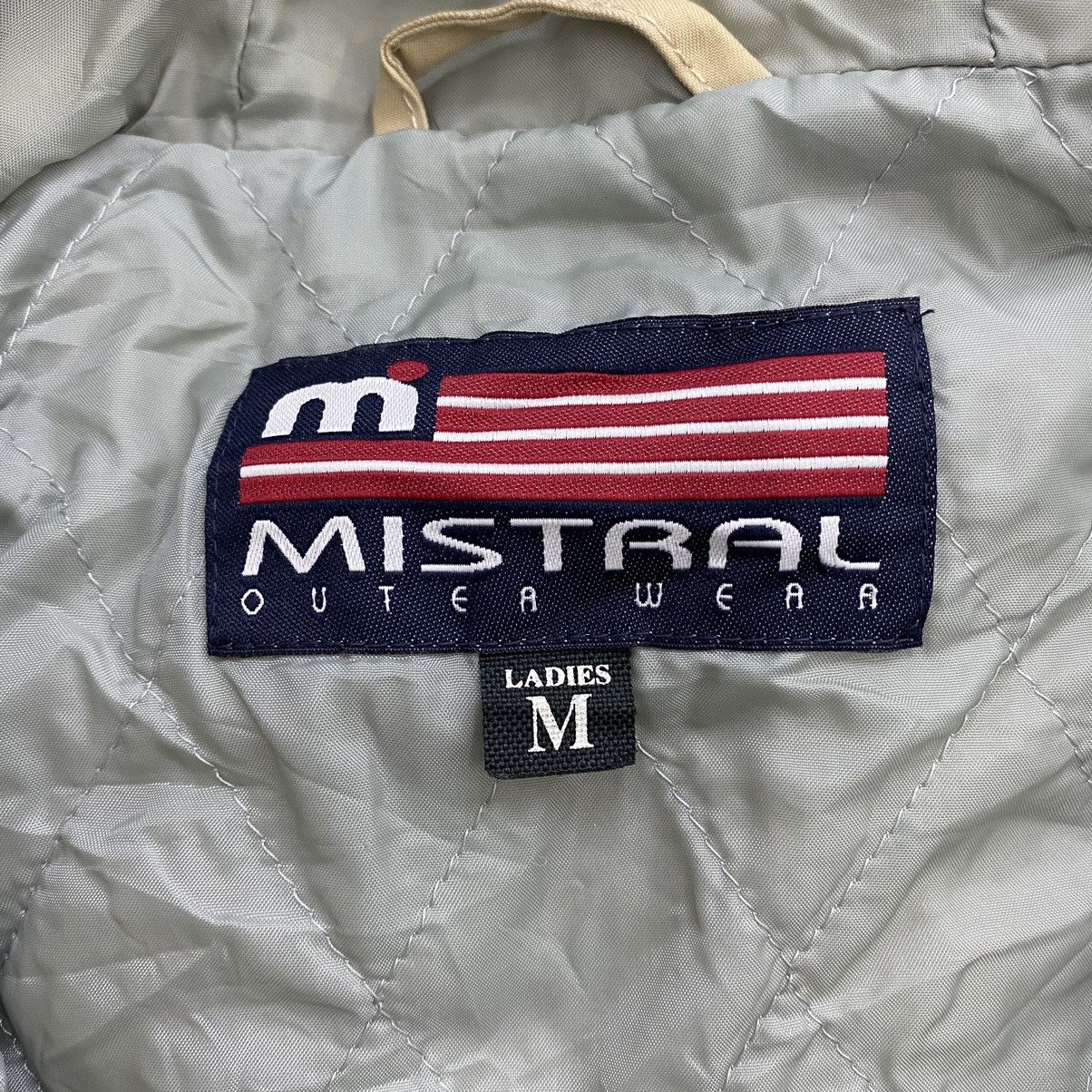 Japanese Brand MISTRAL OUTERWEAR Japanese Brand Hooded Winter Beige Bomber Size M / US 6-8 / IT 42-44 - 6 Thumbnail