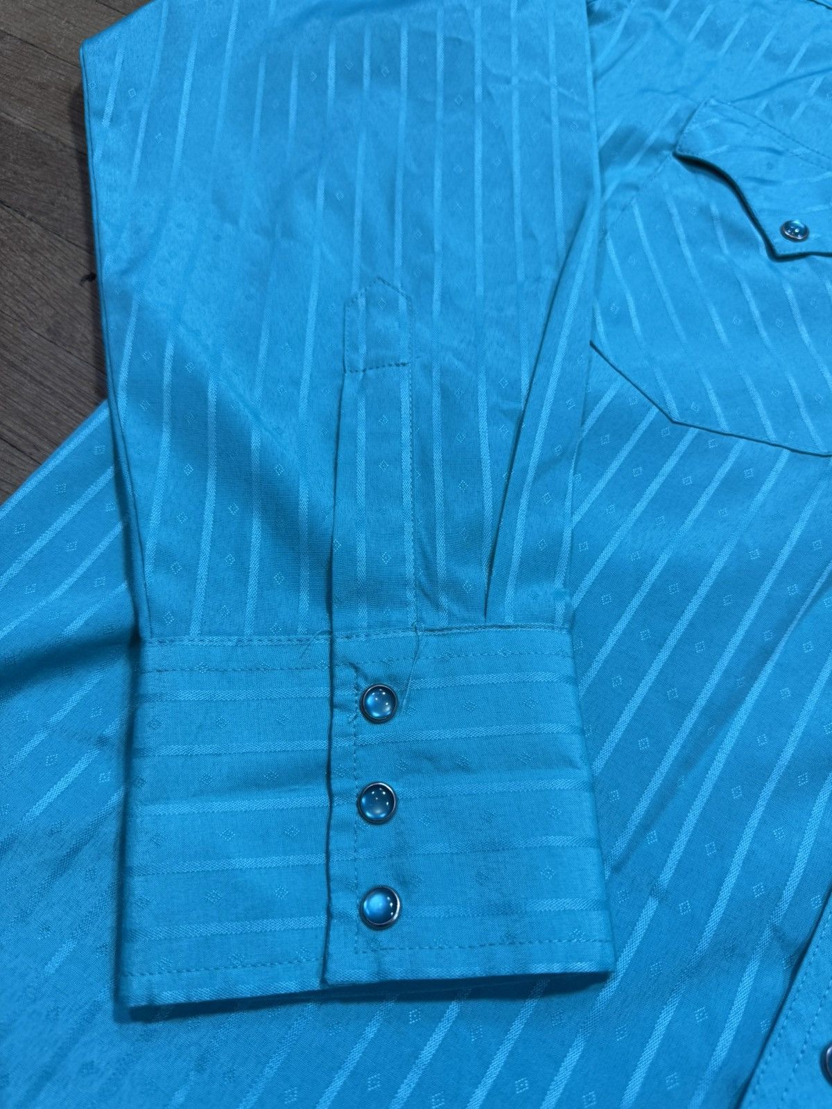 Wrangler Vintage Western Wear Shirt Size US L / EU 52-54 / 3 - 3 Thumbnail
