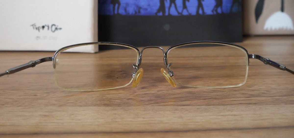 Japanese Brand Charmant Half Rim Glasses - Made in Japan Size ONE SIZE - 5 Thumbnail