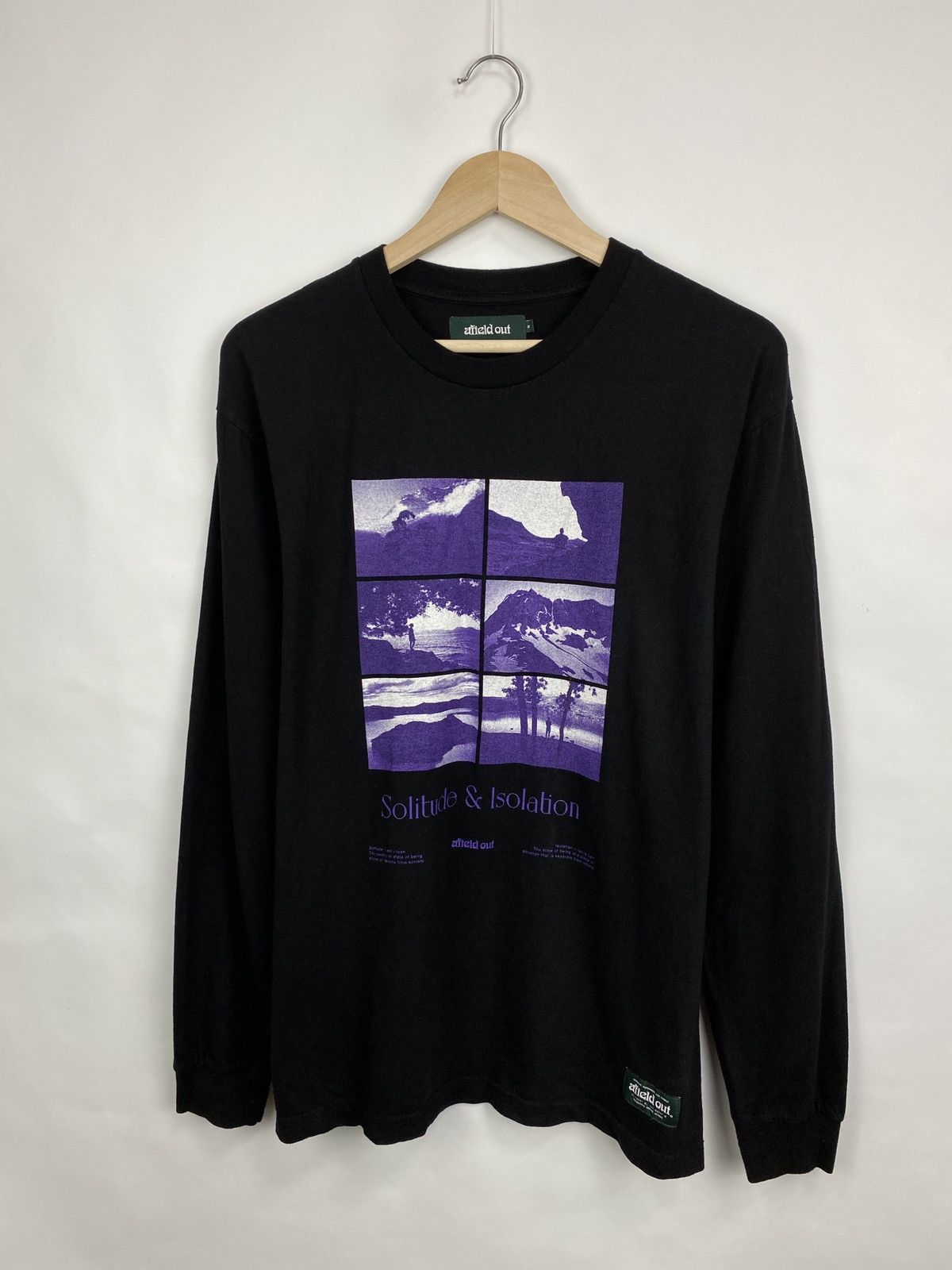 Afield Out 🇺🇸 Y2K Afield Out Solitude Isolation Long Sleeve Made in USA Size US M / EU 48-50 / 2 - 3 Thumbnail