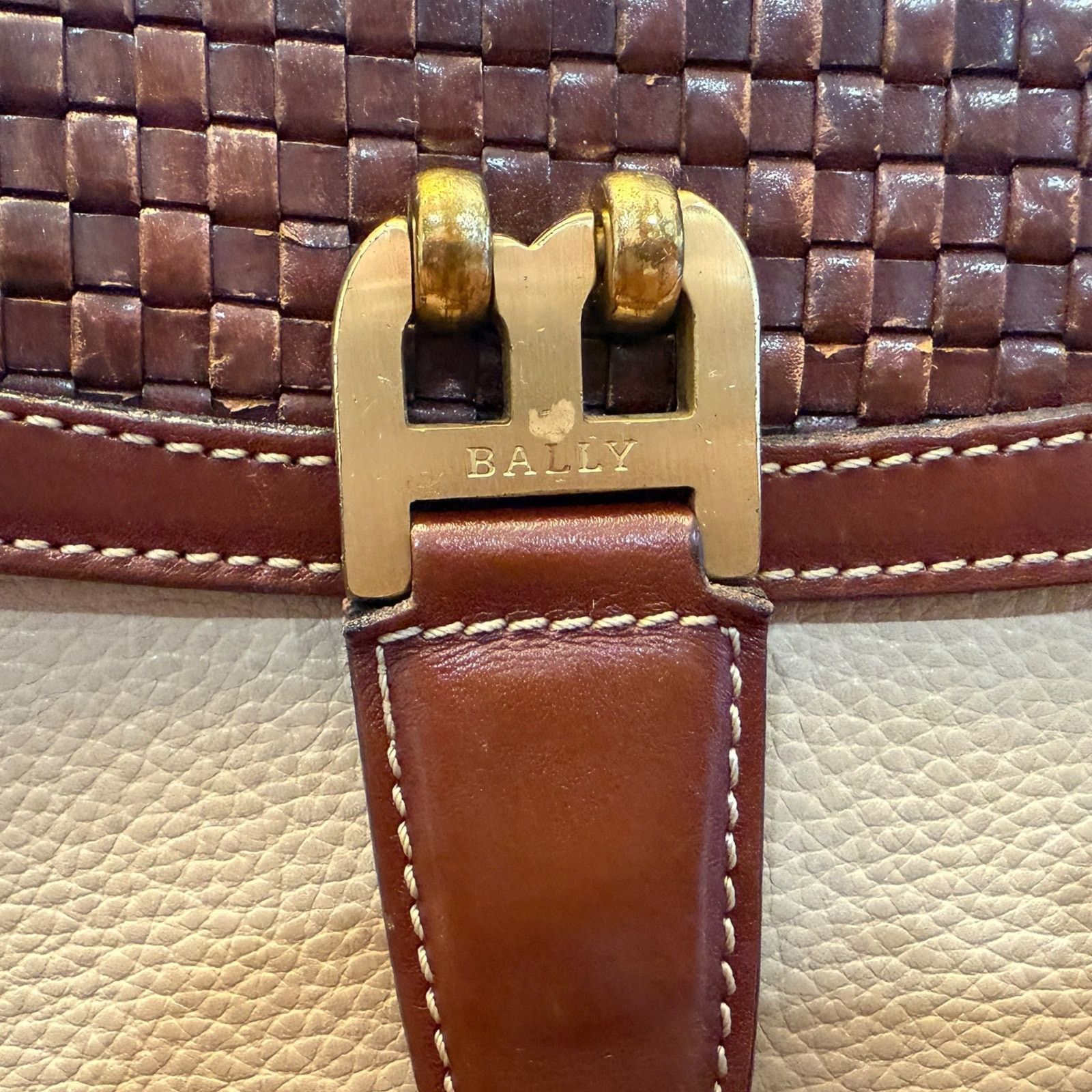 Bally Rare Vintage Bally Pavone Flap Leather Satchel Size ONE SIZE - 2 Thumbnail