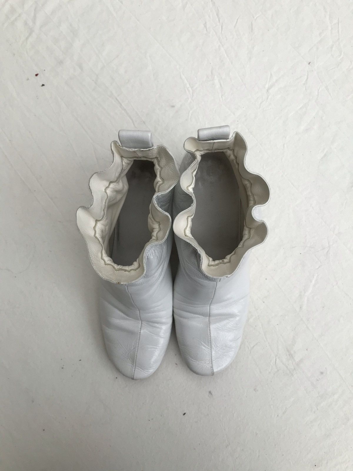 Celine Céline by Phoebe Philo Sock patent ankle boots heels Size US 7.5 / IT 37.5 - 2 Thumbnail