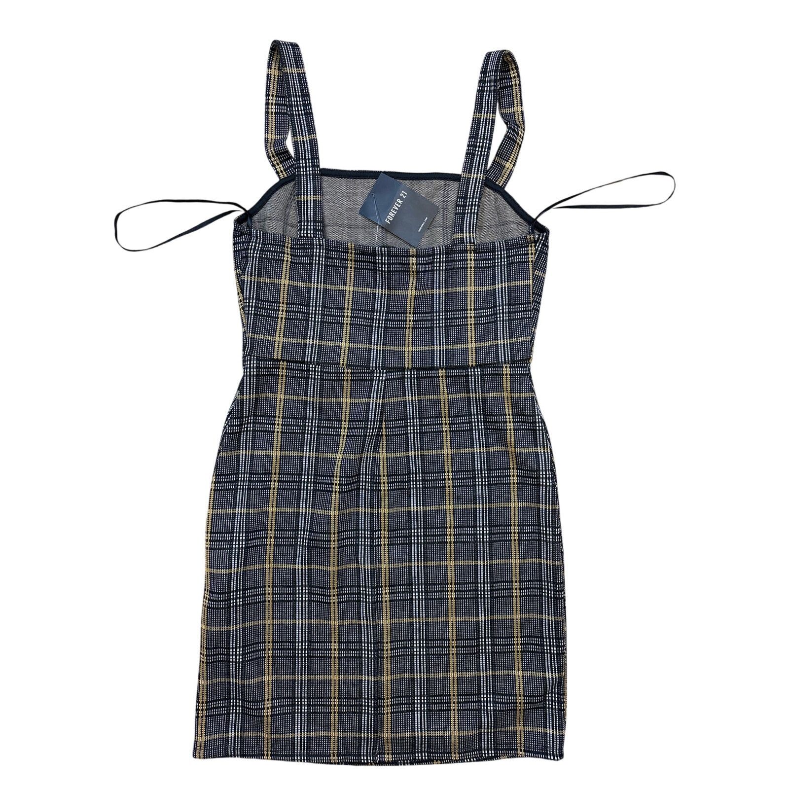 Forever 21 Forever 21 dress plaid checkered bodycon NWT Small Size S / US 4 / IT 40 - 2 Thumbnail