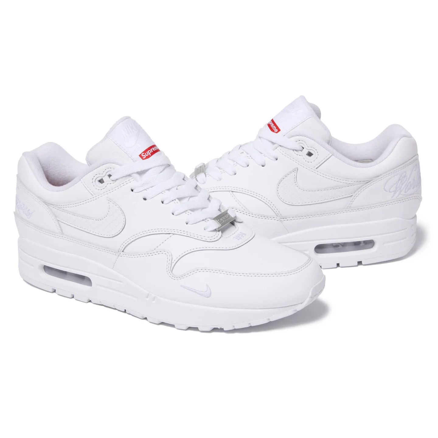 Nike × Supreme Supreme Nike Air Max 1 Size US 11.5 / EU 44-45 - 2 Thumbnail