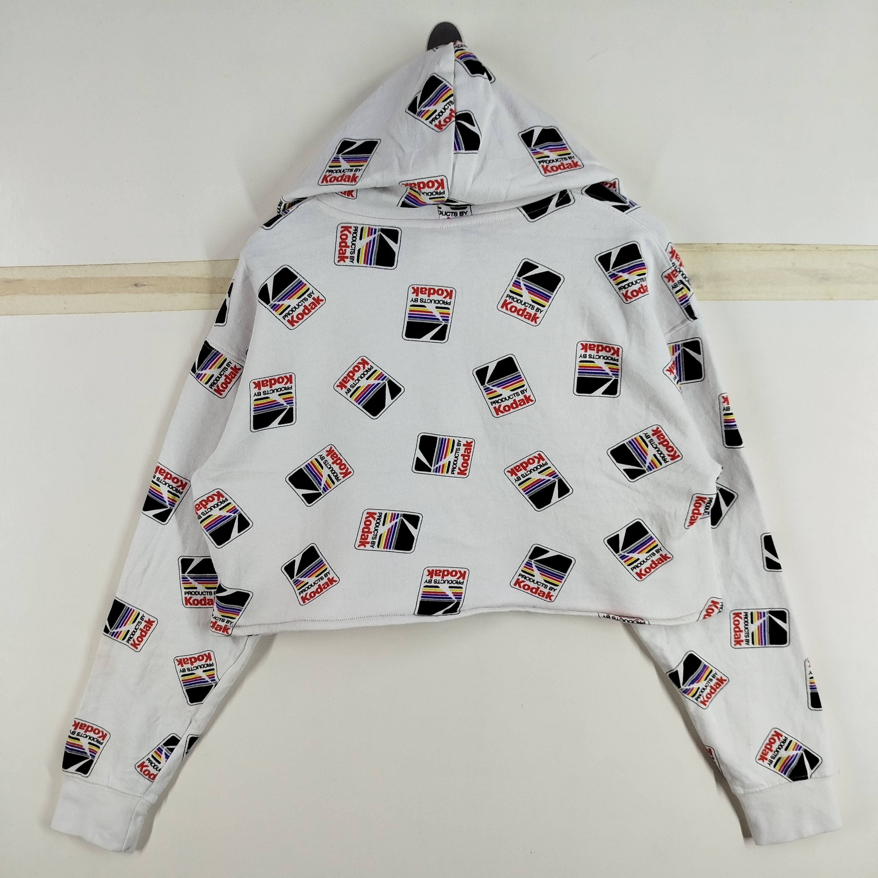Kodak Kodak Fullprint Hoodie Crop Top Boxy Size M / US 6-8 / IT 42-44 - 9 Thumbnail