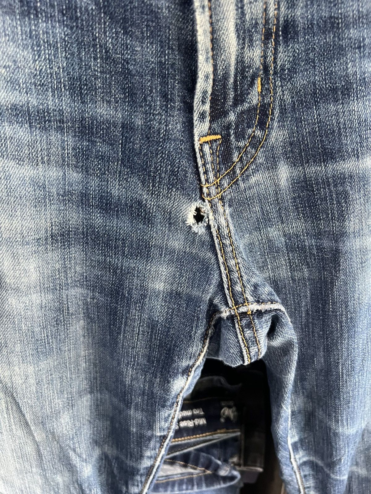 AG Adriano Goldschmied 🔥Vintage AG Adriano Goldschmied Distressed Denim Size US 33 - 6 Thumbnail