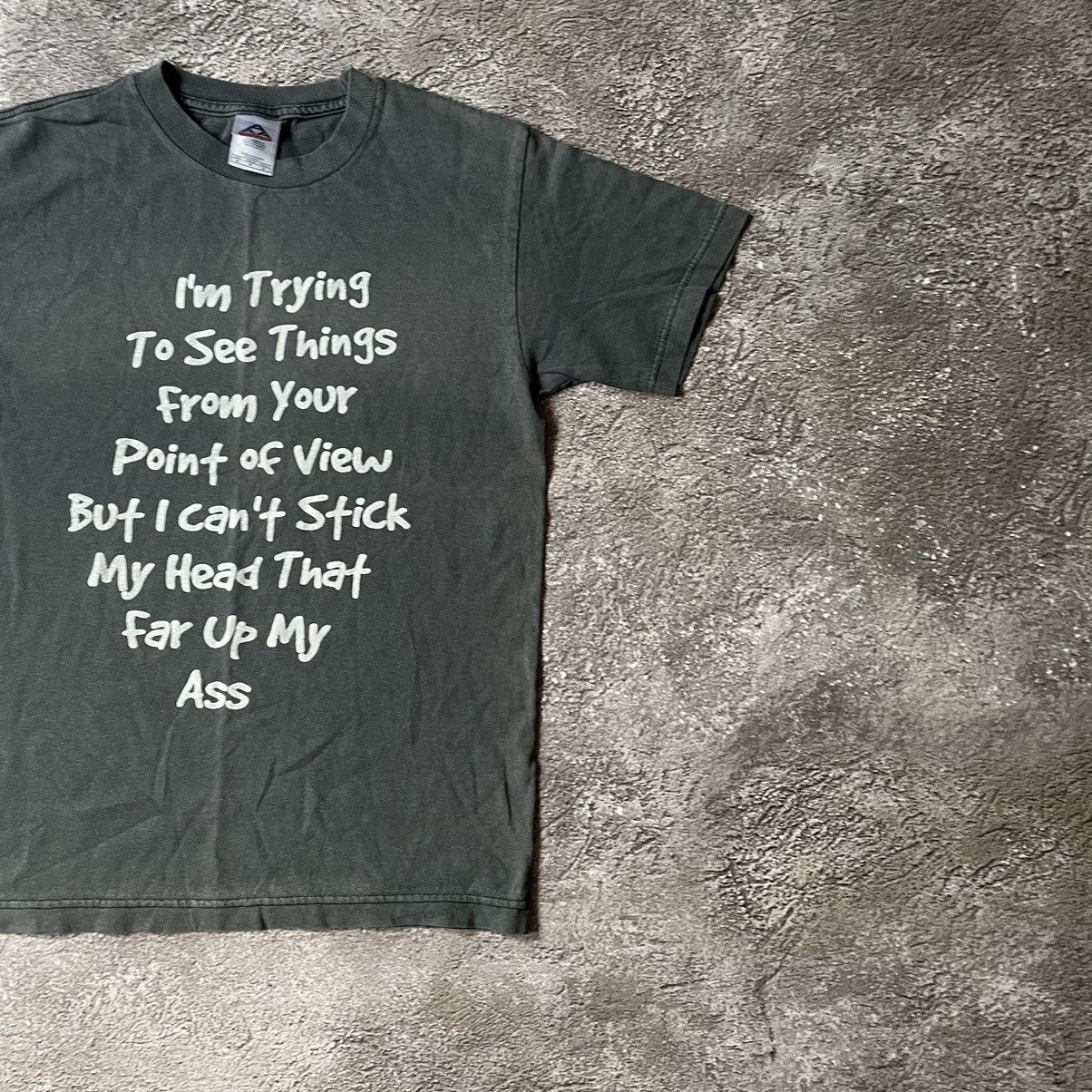 Vintage Vintage Y2K Sun Faded Graphic Tee Grunge Streetwear Black S Size US S / EU 44-46 / 1 - 4 Thumbnail