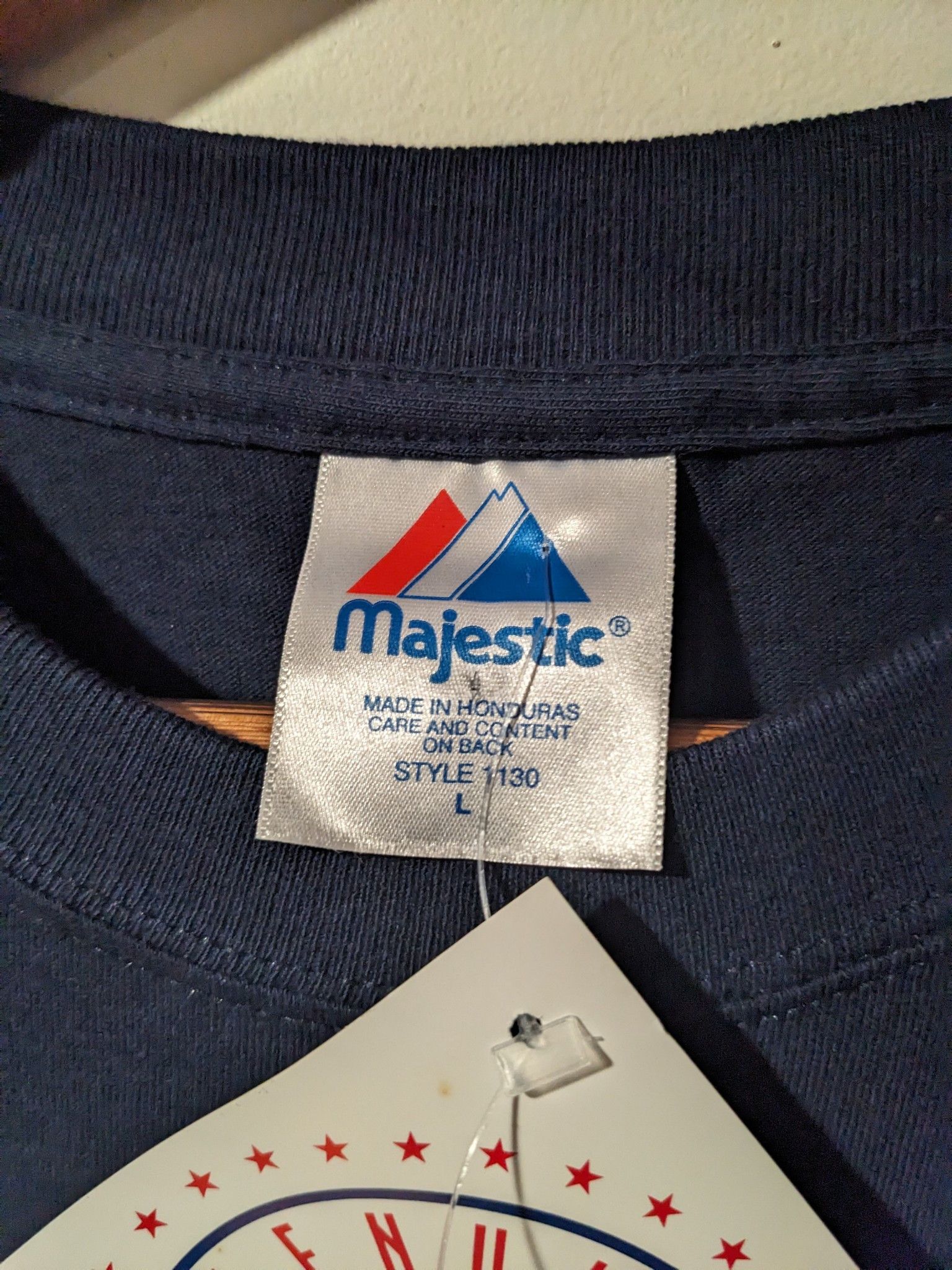 Majestic × Vintage Vintage Detroit Tigers MLB Baseball Majestic Large T-Shirt Size US L / EU 52-54 / 3 - 3 Thumbnail