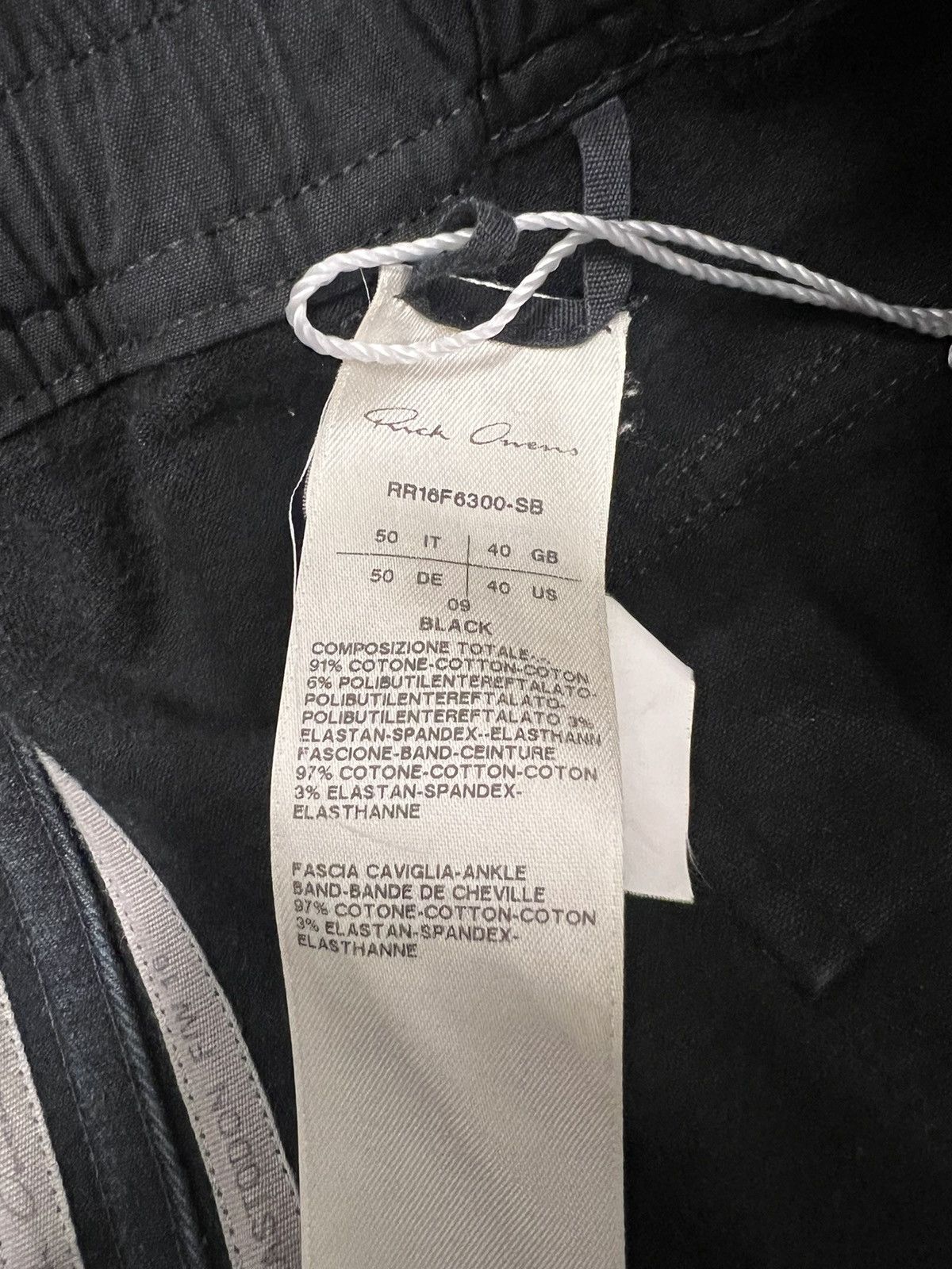 Rick Owens Rick Owens 16AW Mastadon Cargo Pants Size US 30 / EU 46 - 4 Thumbnail