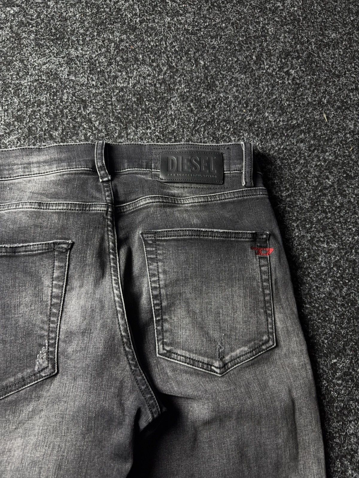 Diesel Luxury Diesel Distressed D-STRUKT Slim Denim pants jeans Size US 30 / EU 46 - 17 Thumbnail