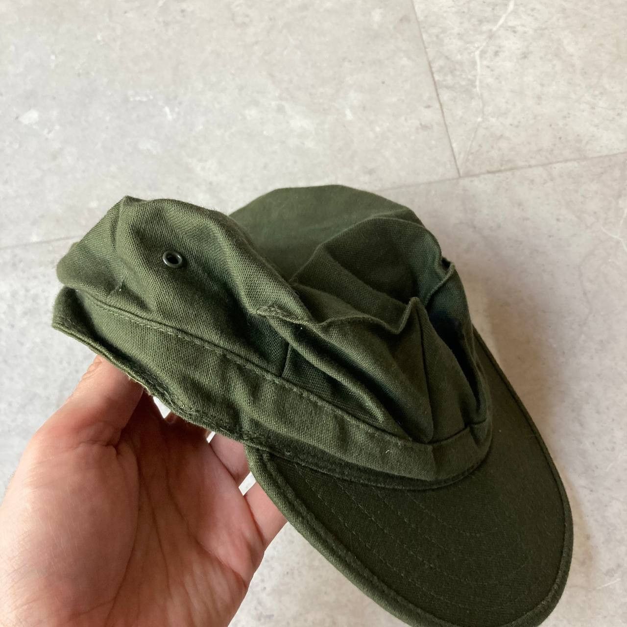 Vintage Vintage 80s Military Utility Cap USA NATO Size XL Size ONE SIZE - 4 Thumbnail