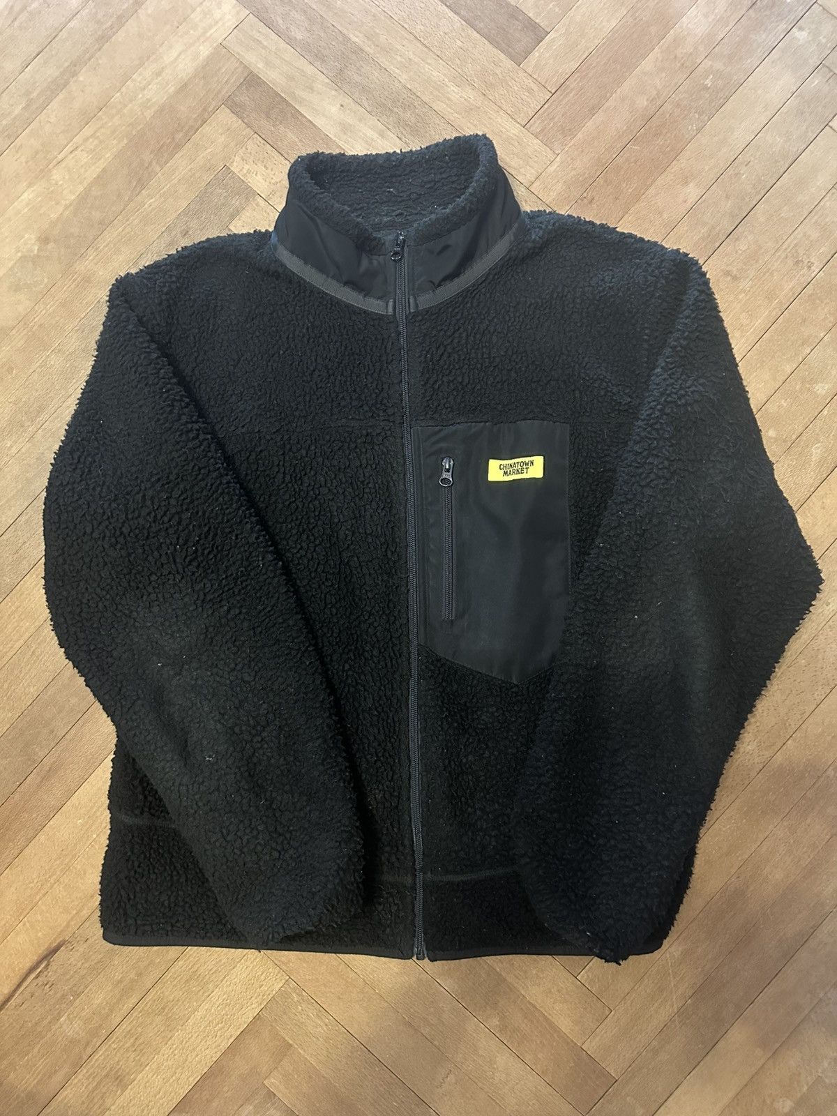 Market Chinatown Smiley Fleece Size US M / EU 48-50 / 2 - 2 Thumbnail