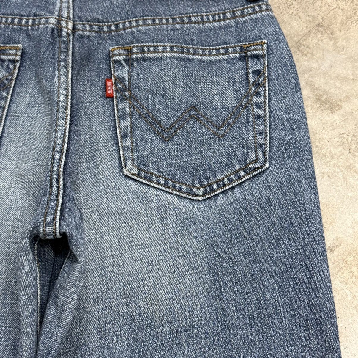 Edwin Flare Vintage Edwin Extra Extreme Miss X Jeans Pants Size 28" / US 6 / IT 42 - 15 Thumbnail