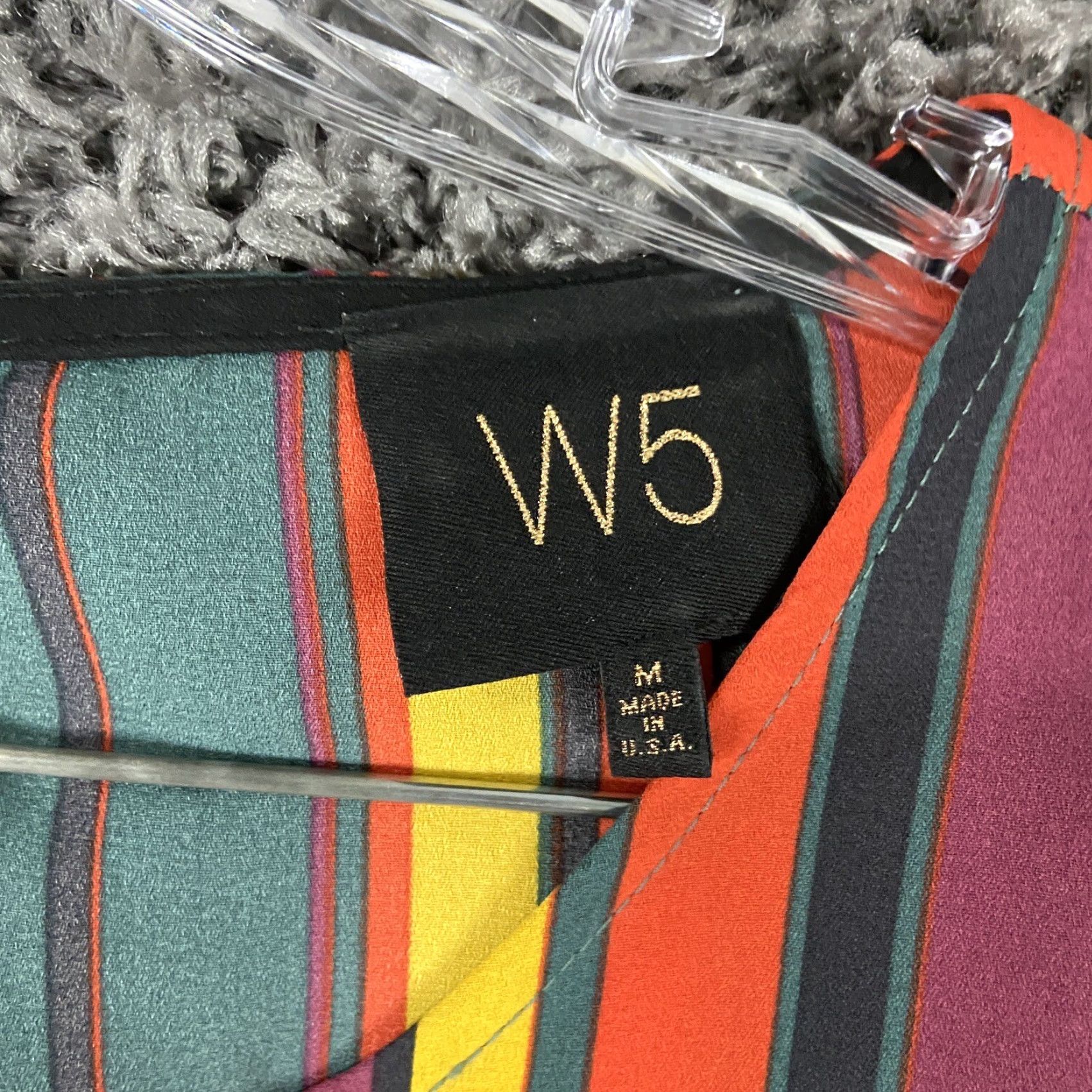 Etro W5 Retro Multicolor Blouse Short Sleeve Women’s M Women Blouse M Multicolor Retro Short Sleeve W5 Size M / US 6-8 / IT 42-44 - 6 Thumbnail