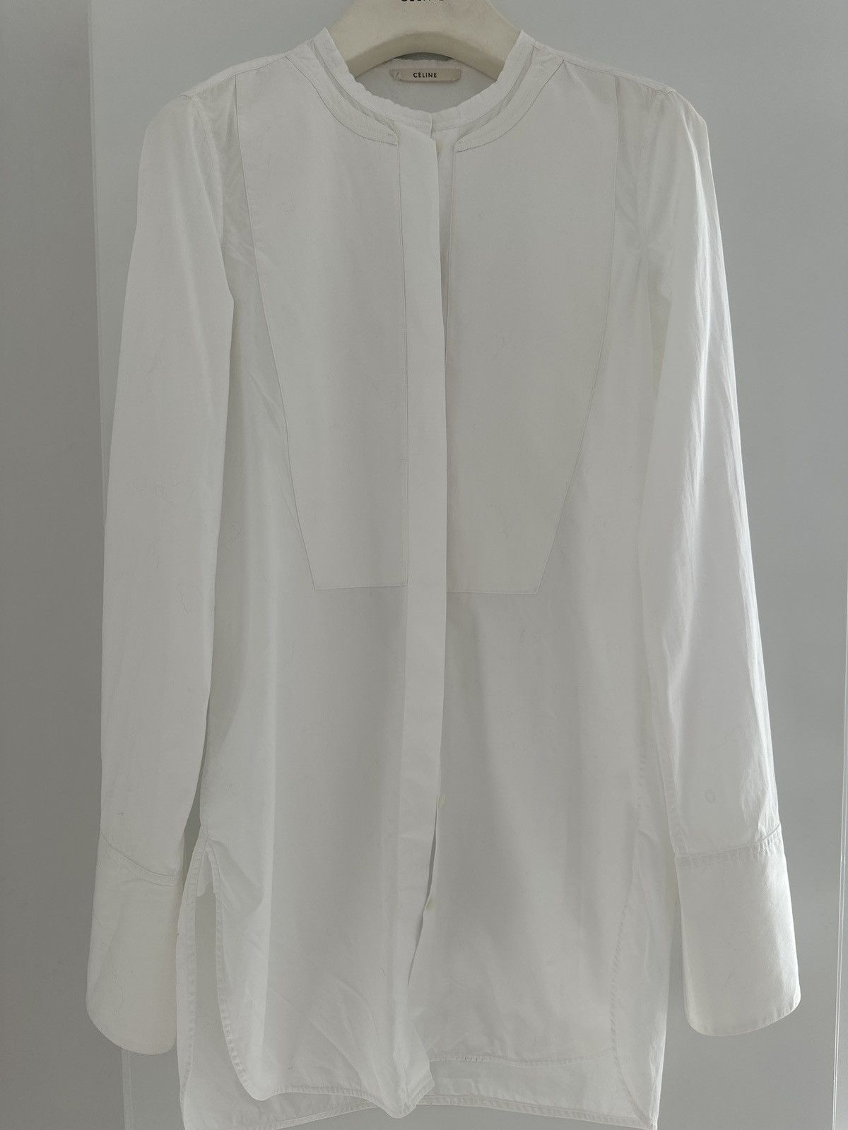 Celine Celine Phoebe Philo Poplin Shirt Size S / US 4 / IT 40 - 8 Thumbnail